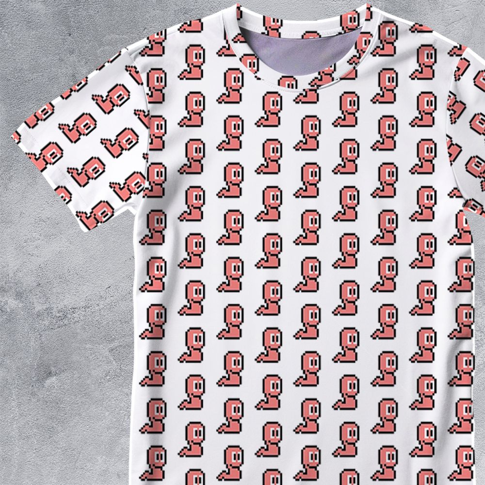 Retro Style Worm -  - 2