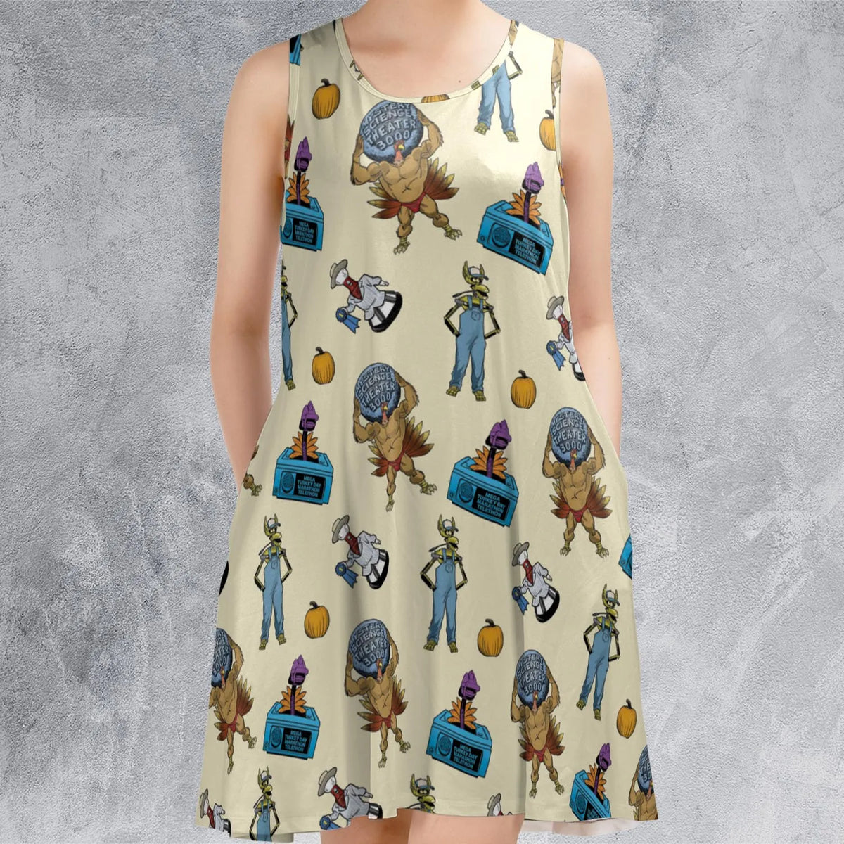 Sleeveless Dress - 1M2VGBEJ