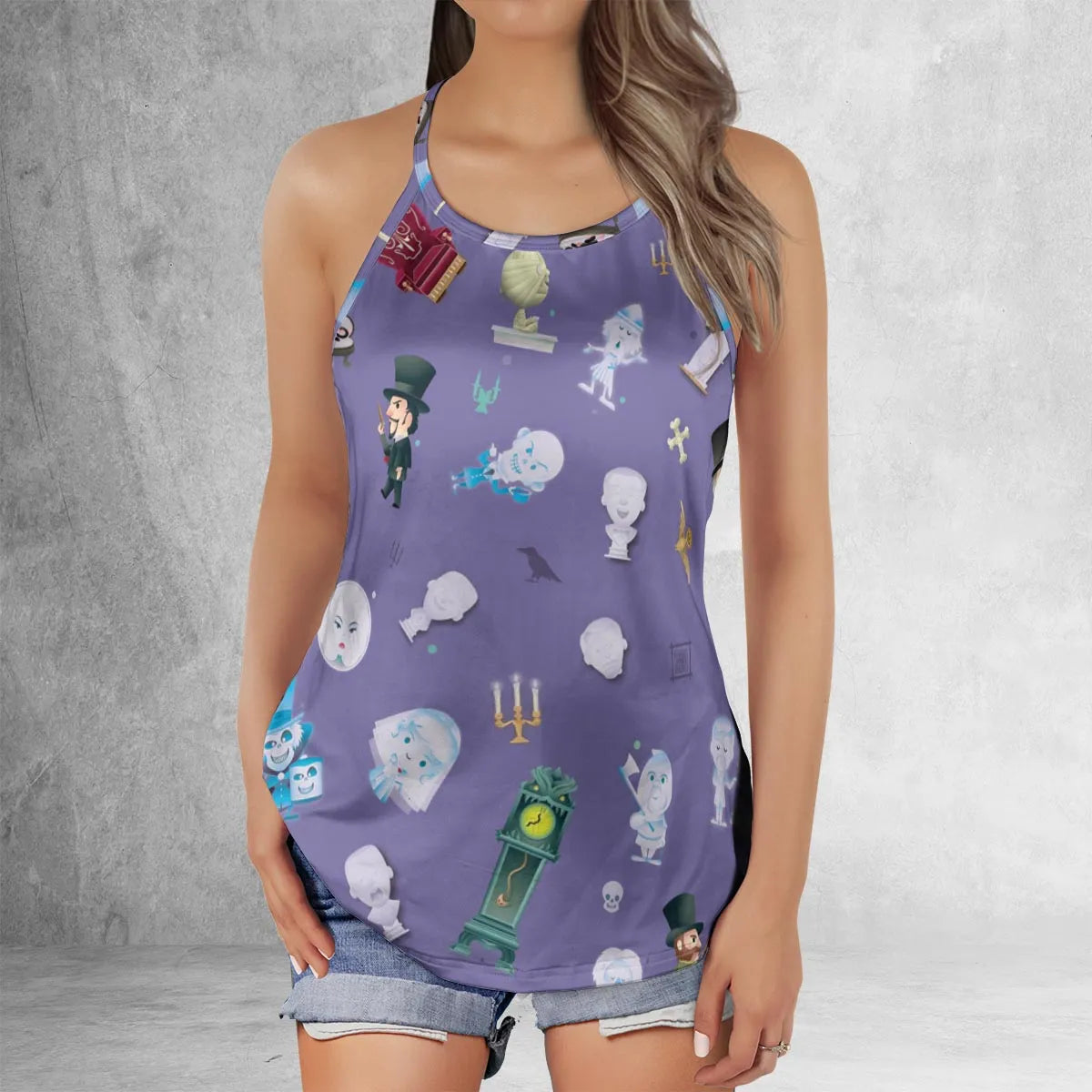 Criss Cross Tank Top - BMK3EVBN