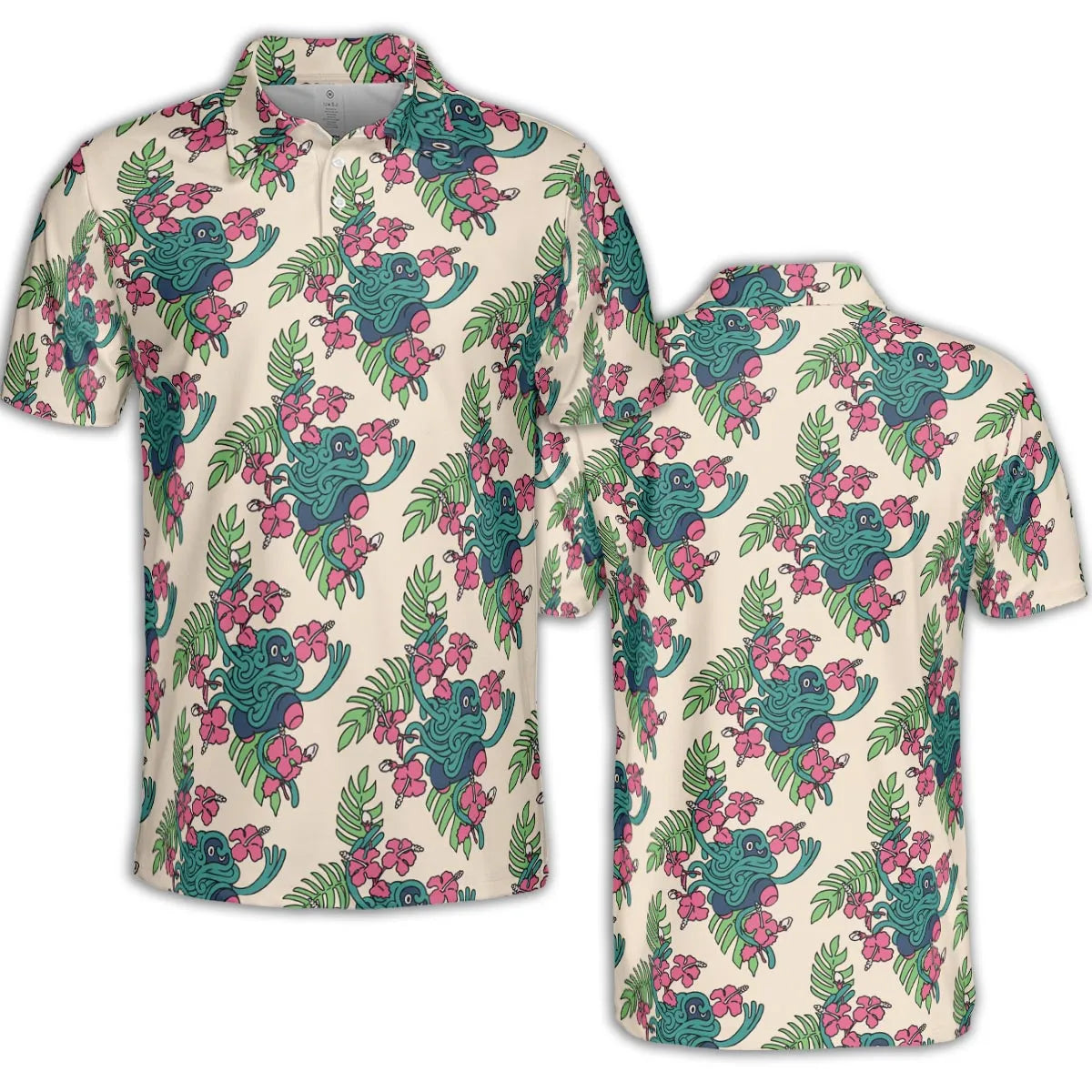 AOP Men/Women Polo Shirt - S12NRQRC