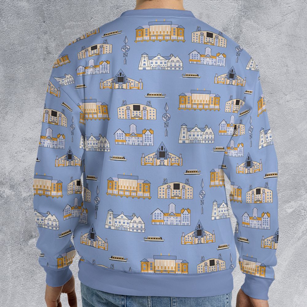 All-over Print Sweatshirt - ERM1REAV -  - 2