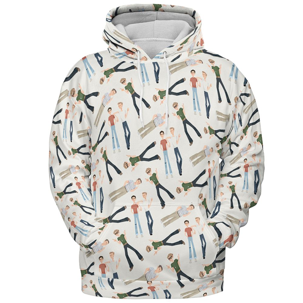 All-over Print Hoodie - HXWPDQCC -  - 2