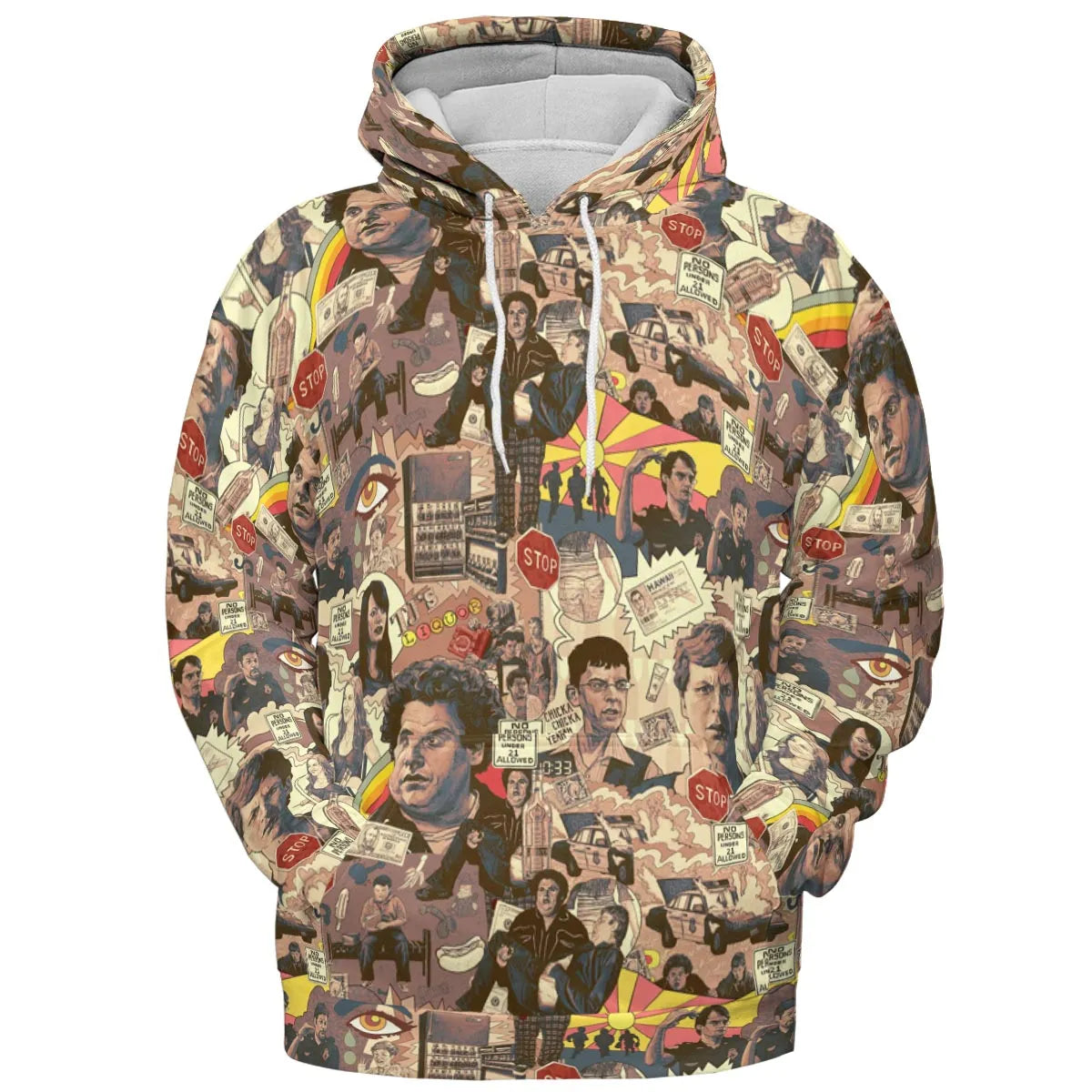 All-over Print Hoodie - HNHEEX78