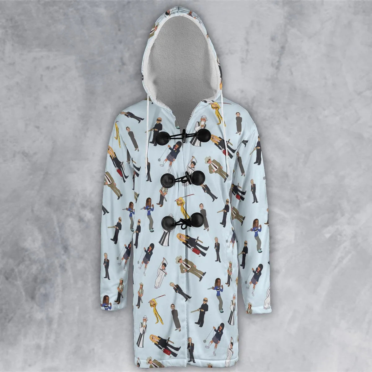 Hooded Cloak Coat - 4WVFE4T9