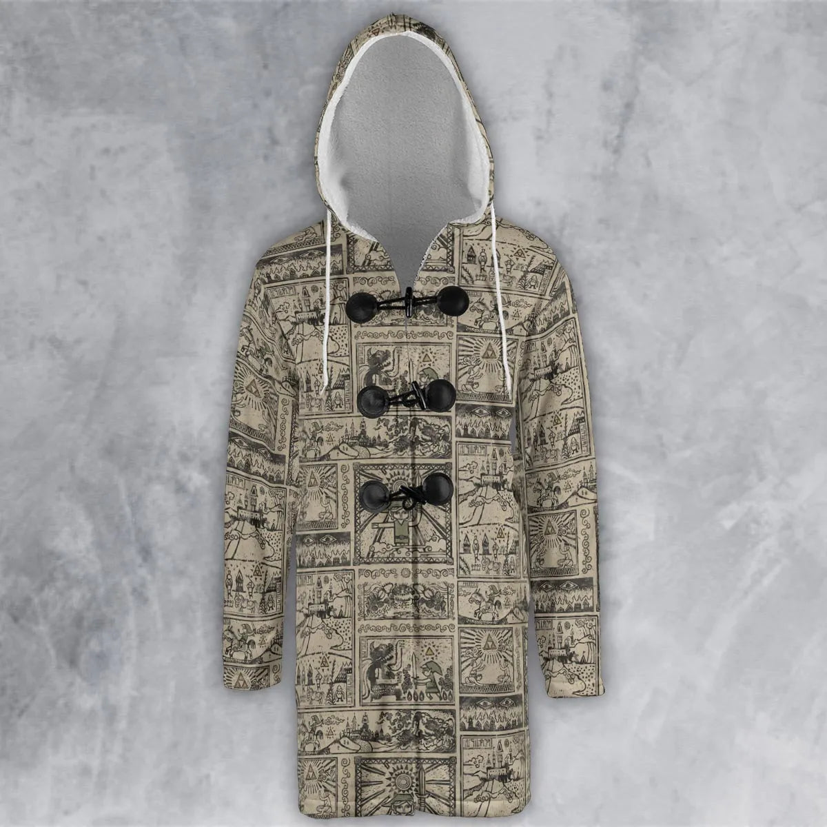 Hooded Cloak Coat - CV8Z5LKS