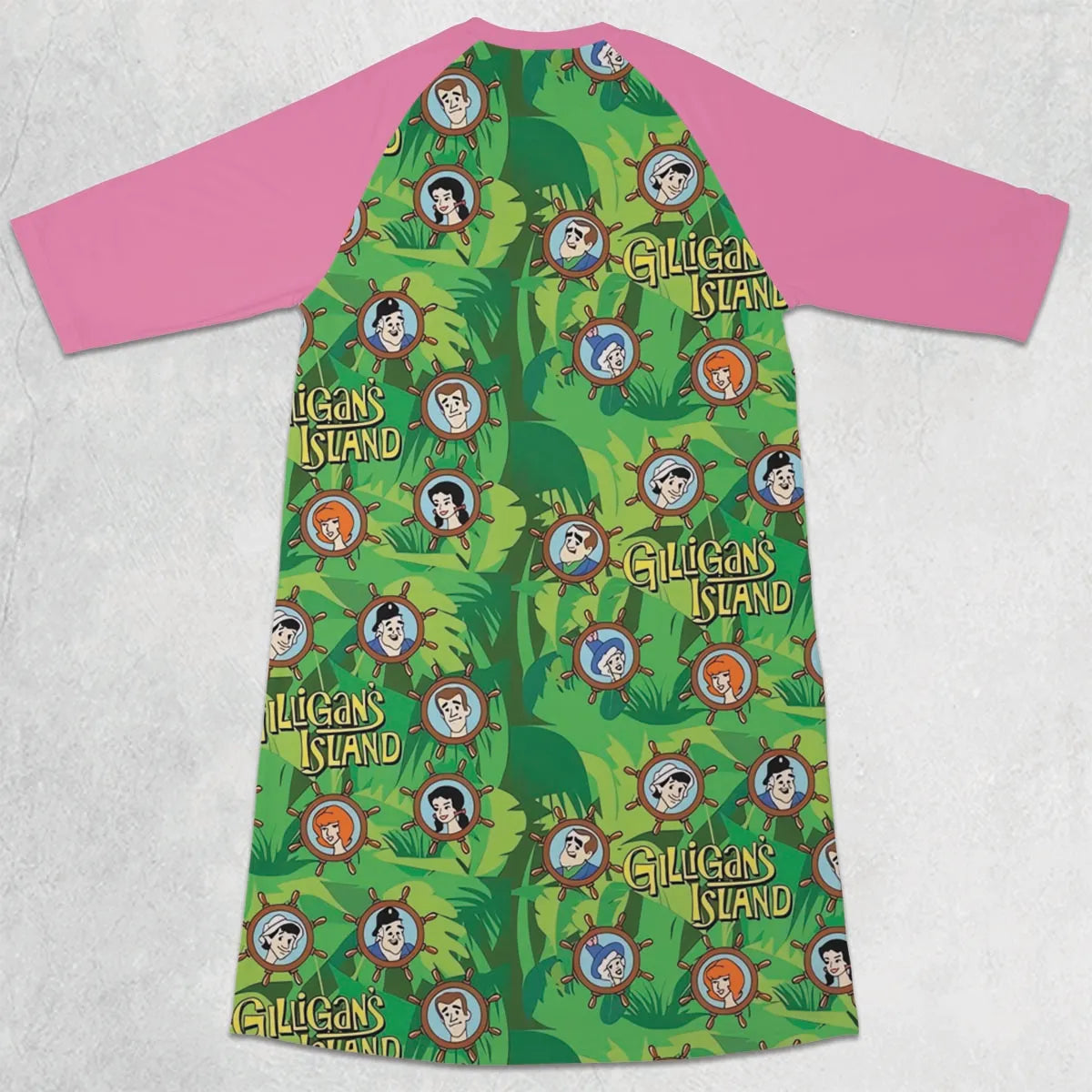 3/4 Sleeve Raglan Dress - XTJBPHND