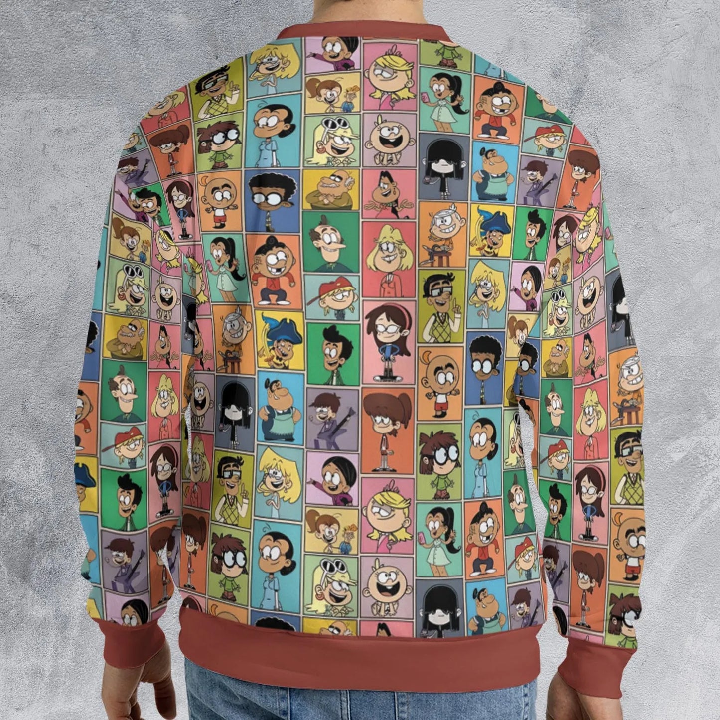 All-over Print Sweatshirt - 9H3QLUD4
