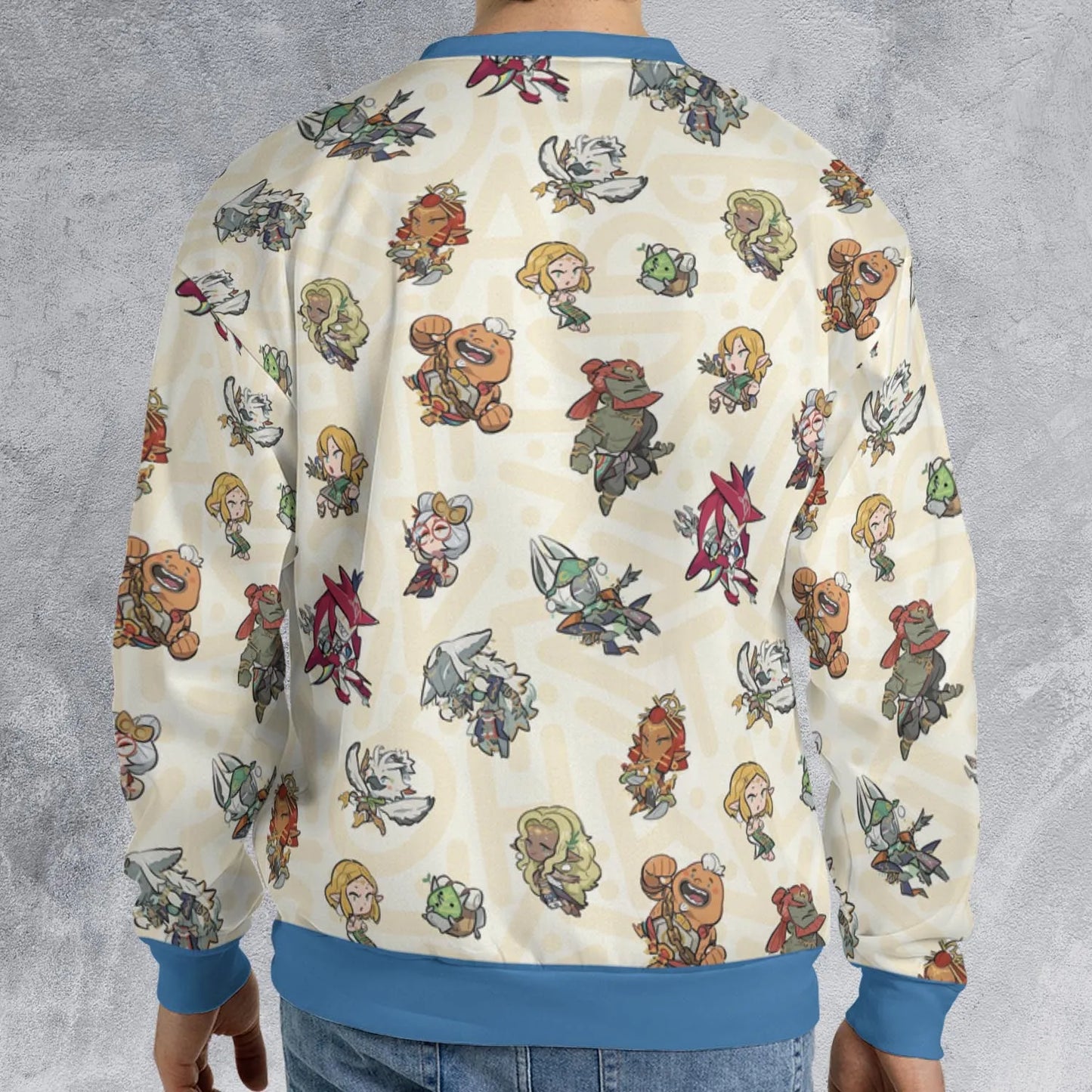 All-over Print Sweatshirt - Y2MQ9JCZ