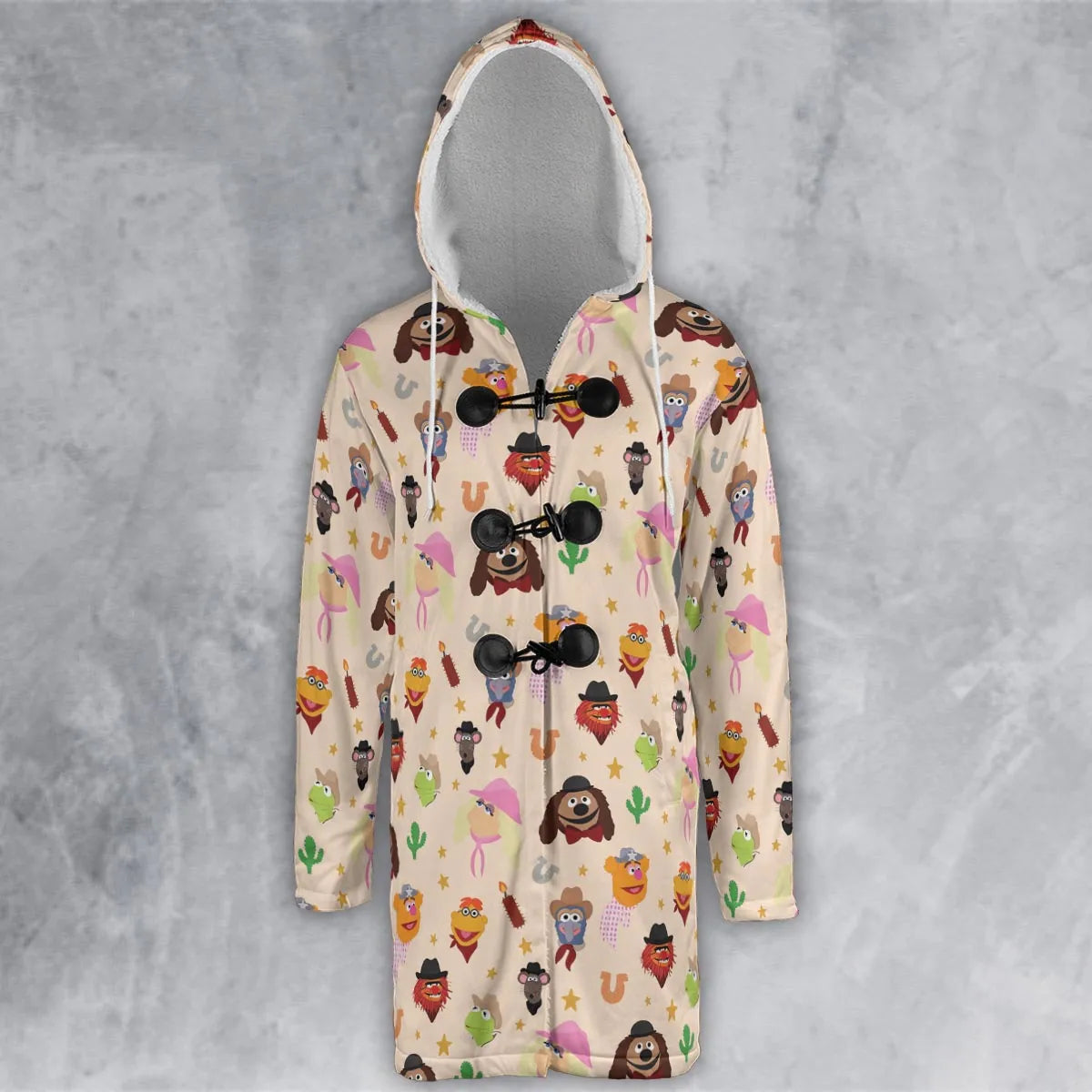 Hooded Cloak Coat - 1KQR7MCK