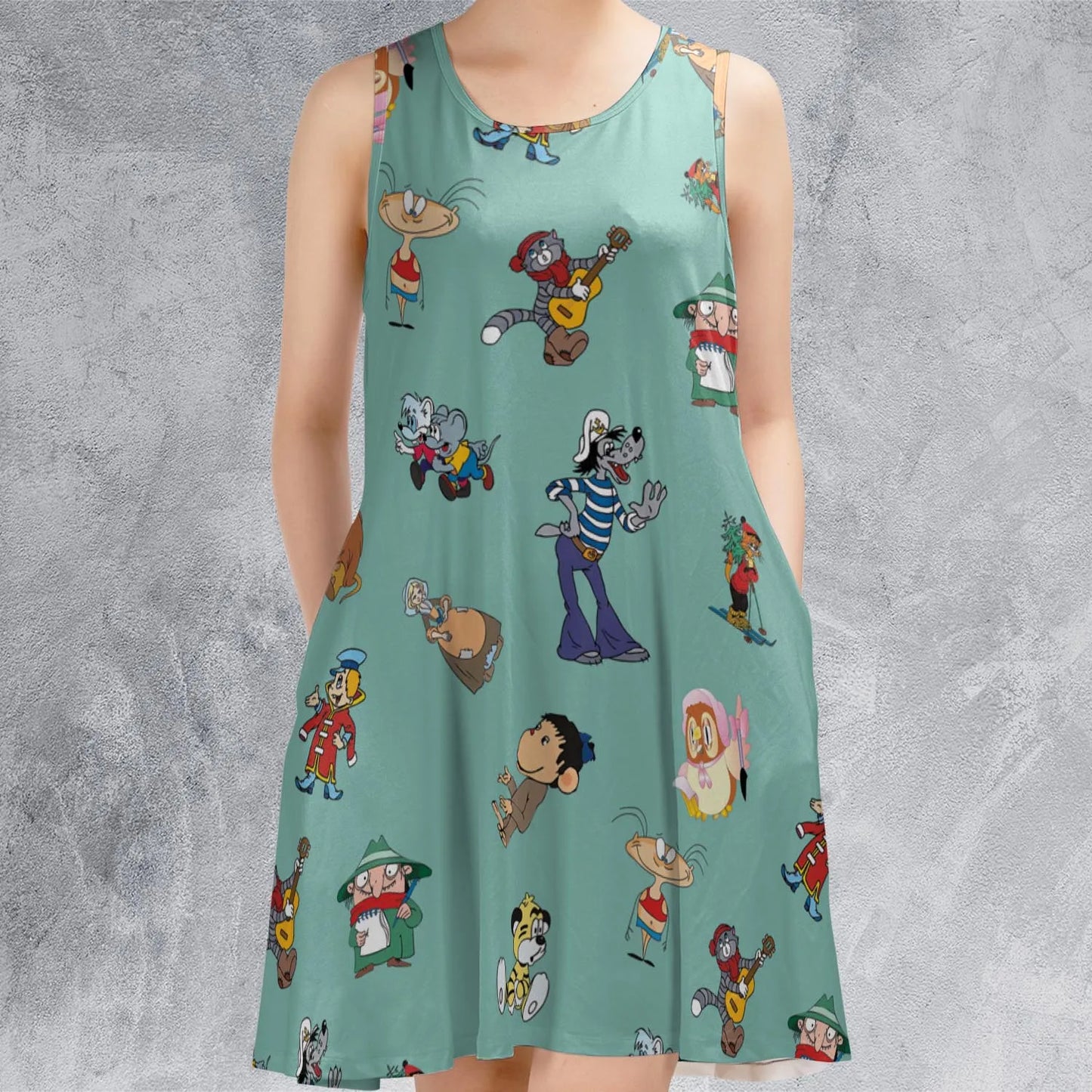 Sleeveless Dress - E5XNSU1Y