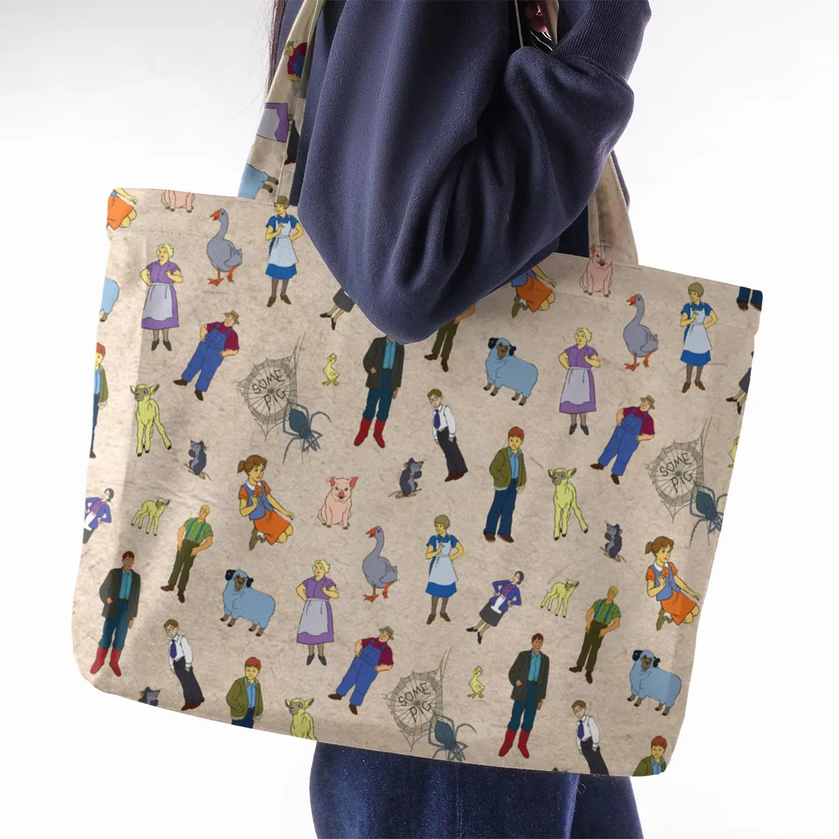 Large Tote Bag - Q8ZJGZUS