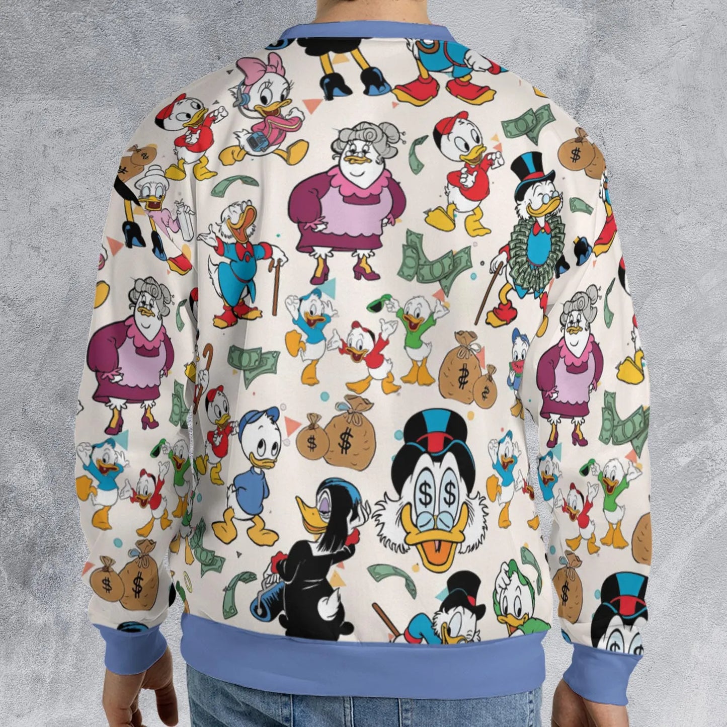 All-over Print Sweatshirt - X9LXFUYY