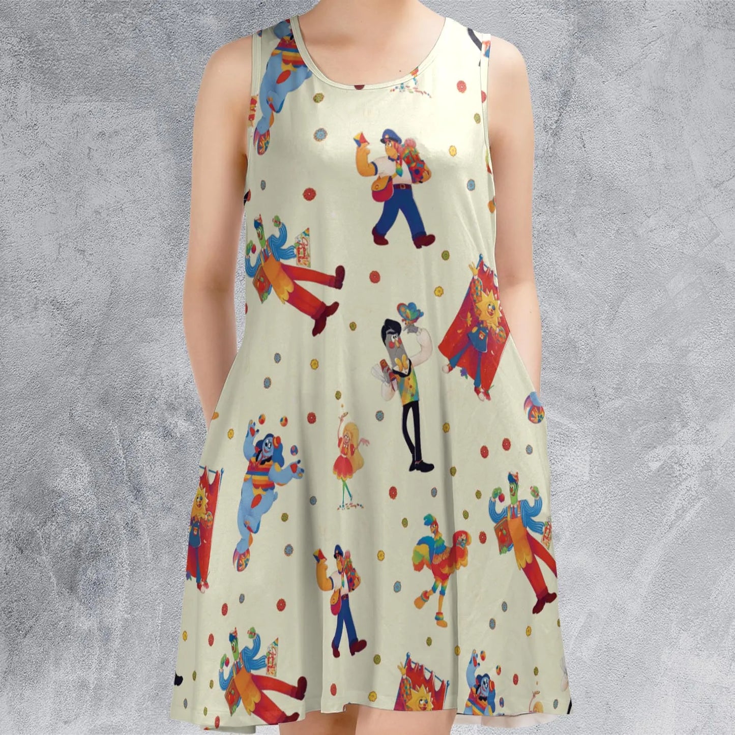 Sleeveless Dress - VQSRW8K2