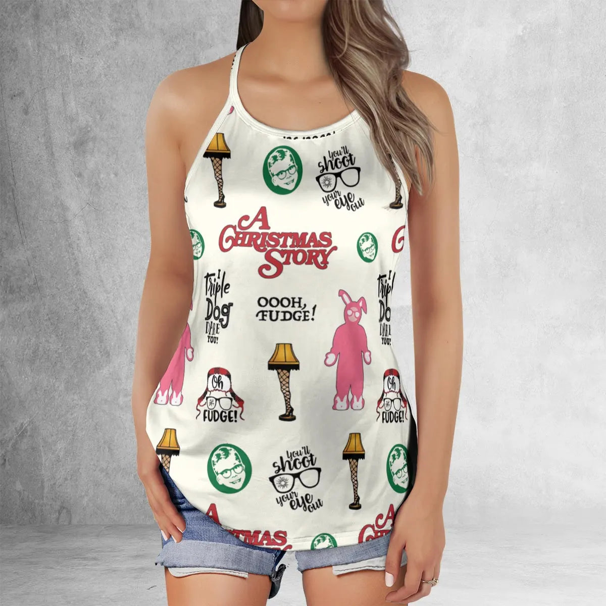 Criss Cross Tank Top - RVXAXTAF
