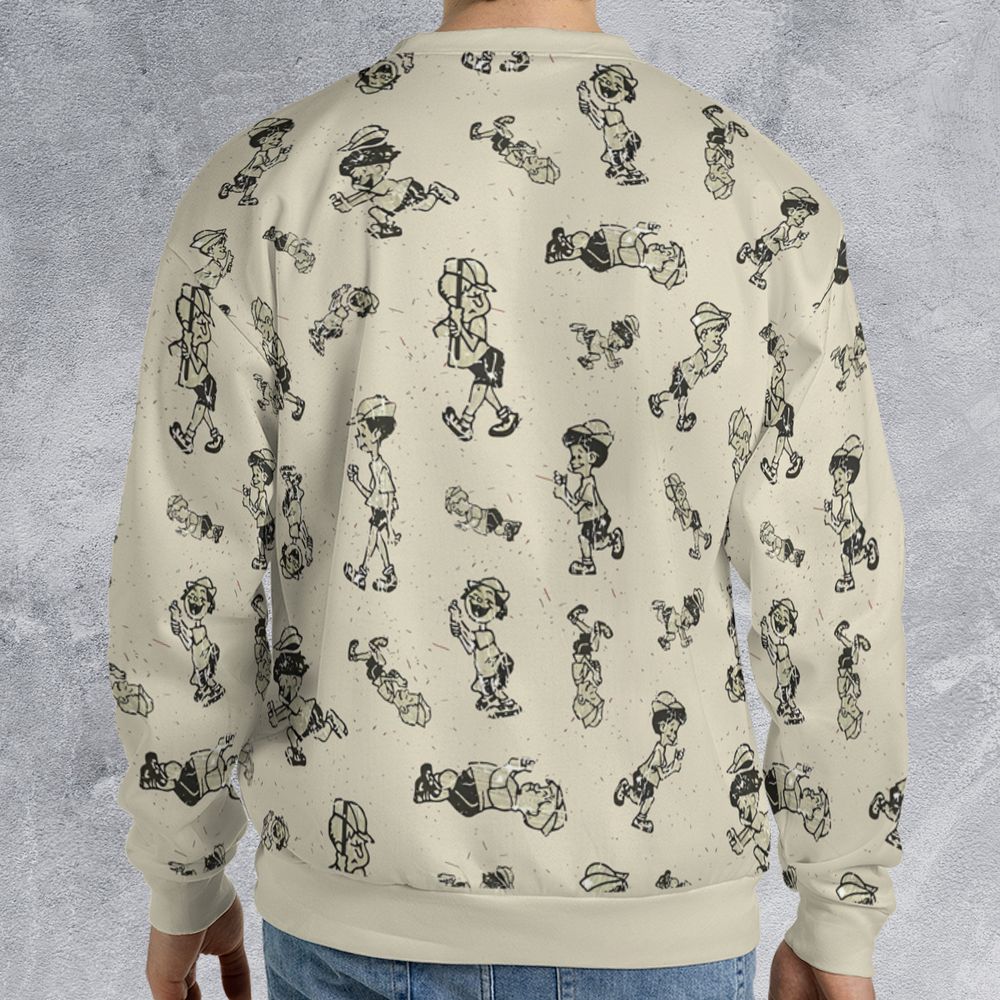 All-over Print Sweatshirt - GW5KACTL -  - 2