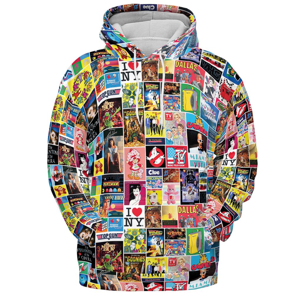 All-over Print Hoodie - 3LYAATQS -  - 2
