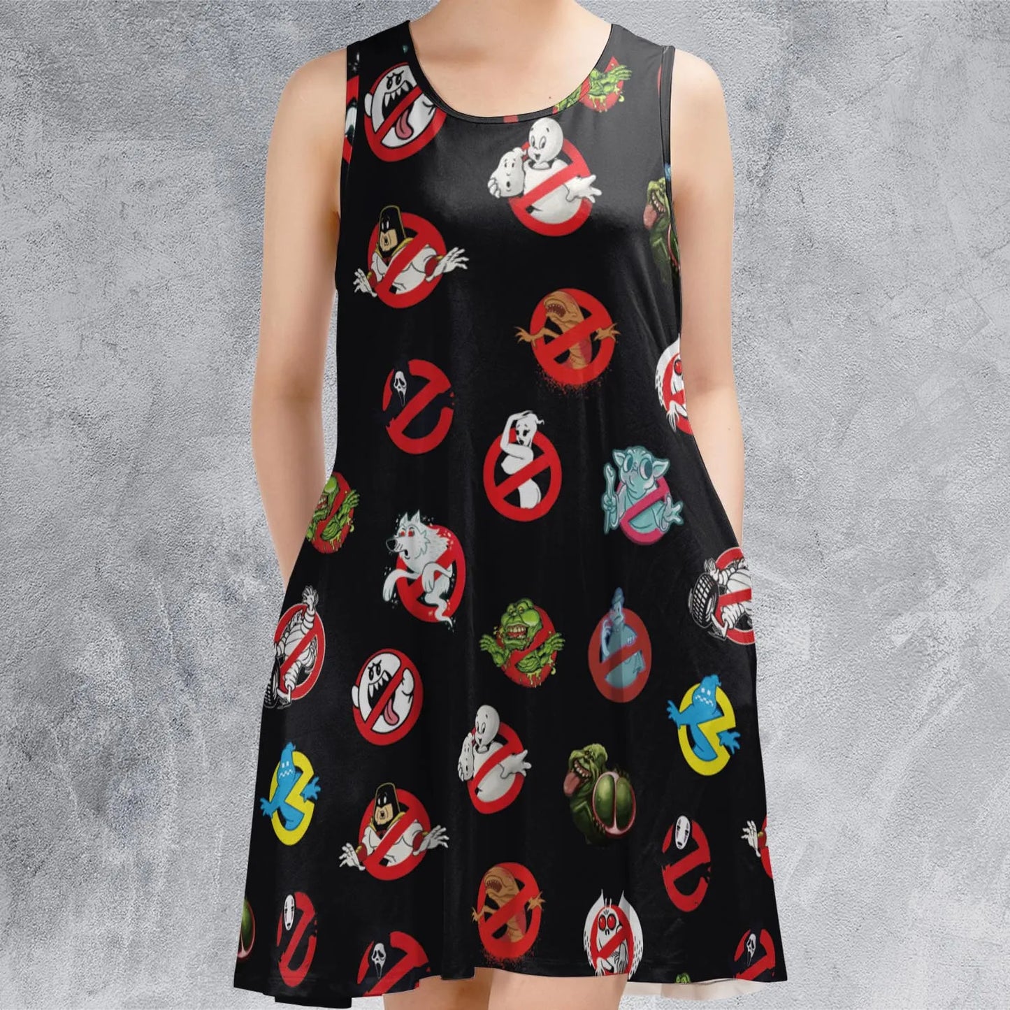 Sleeveless Dress - HUH9424R