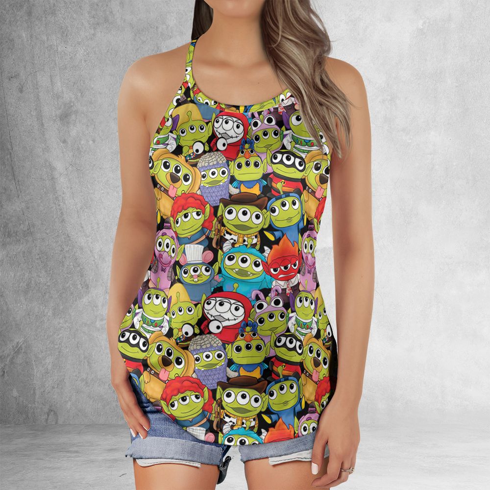 Criss Cross Tank Top - GDMGZTAX -  - 2