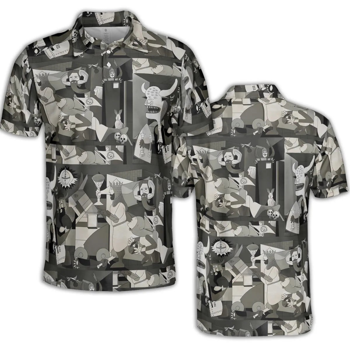 AOP Men/Women Polo Shirt - Q4C2AJTT
