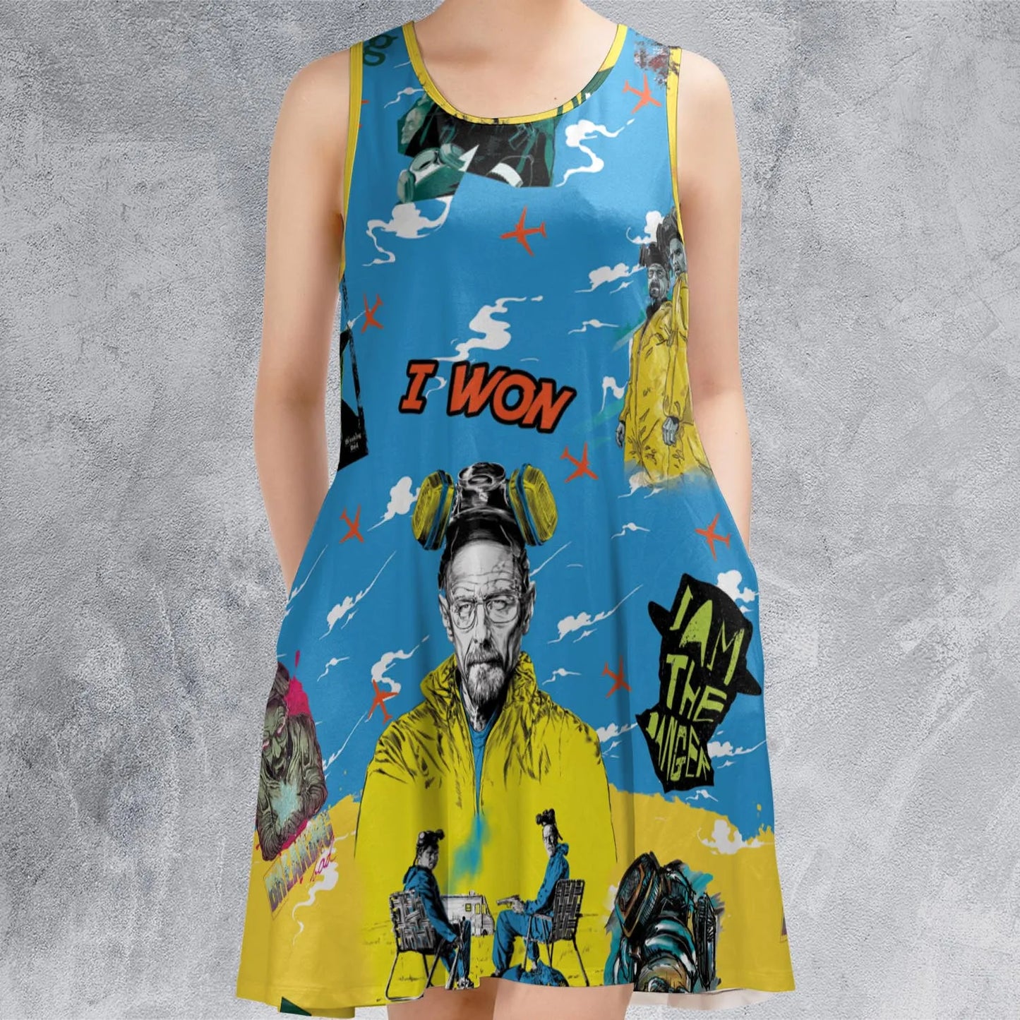 Sleeveless Dress - WXH9V4LC