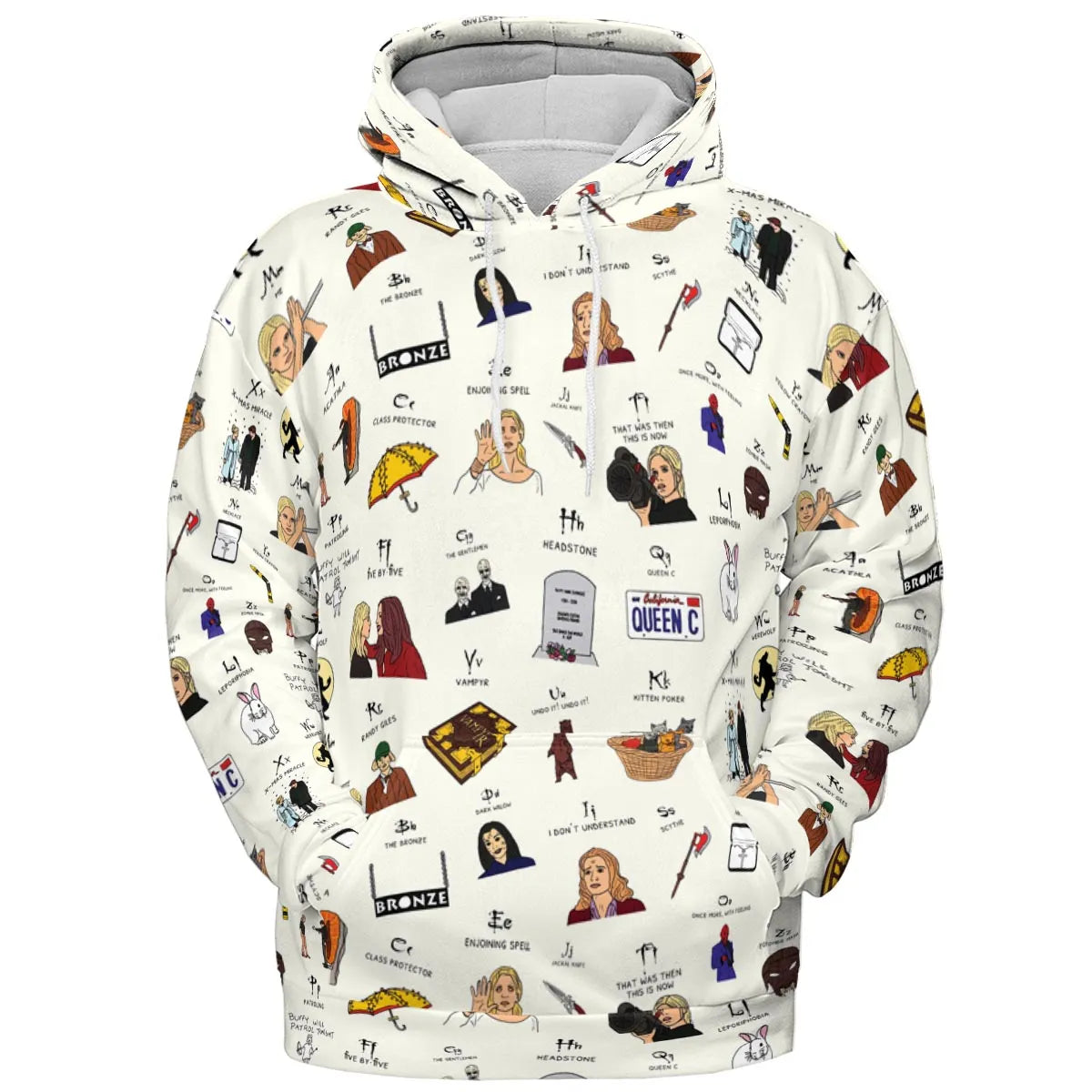 All-over Print Hoodie - 26L677HQ