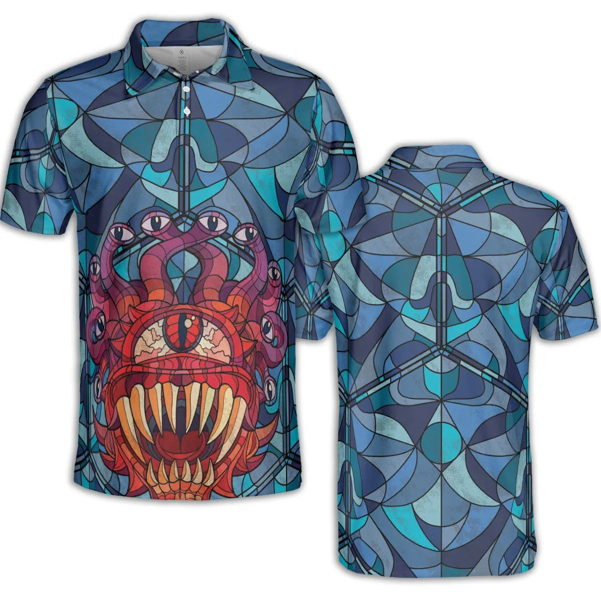 AOP Men/Women Polo Shirt - 9YCDVPML