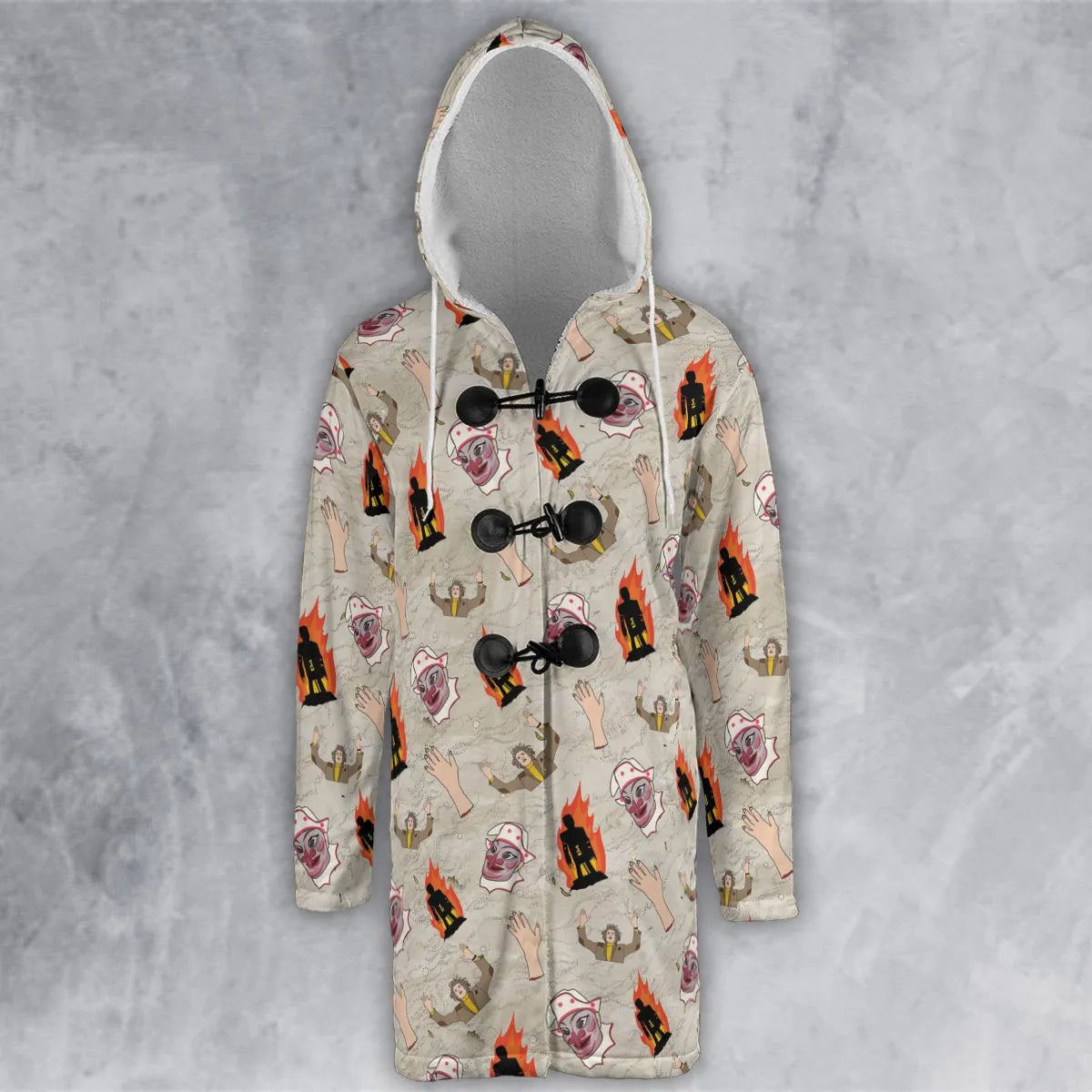 Hooded Cloak Coat - DJ6KCXKM