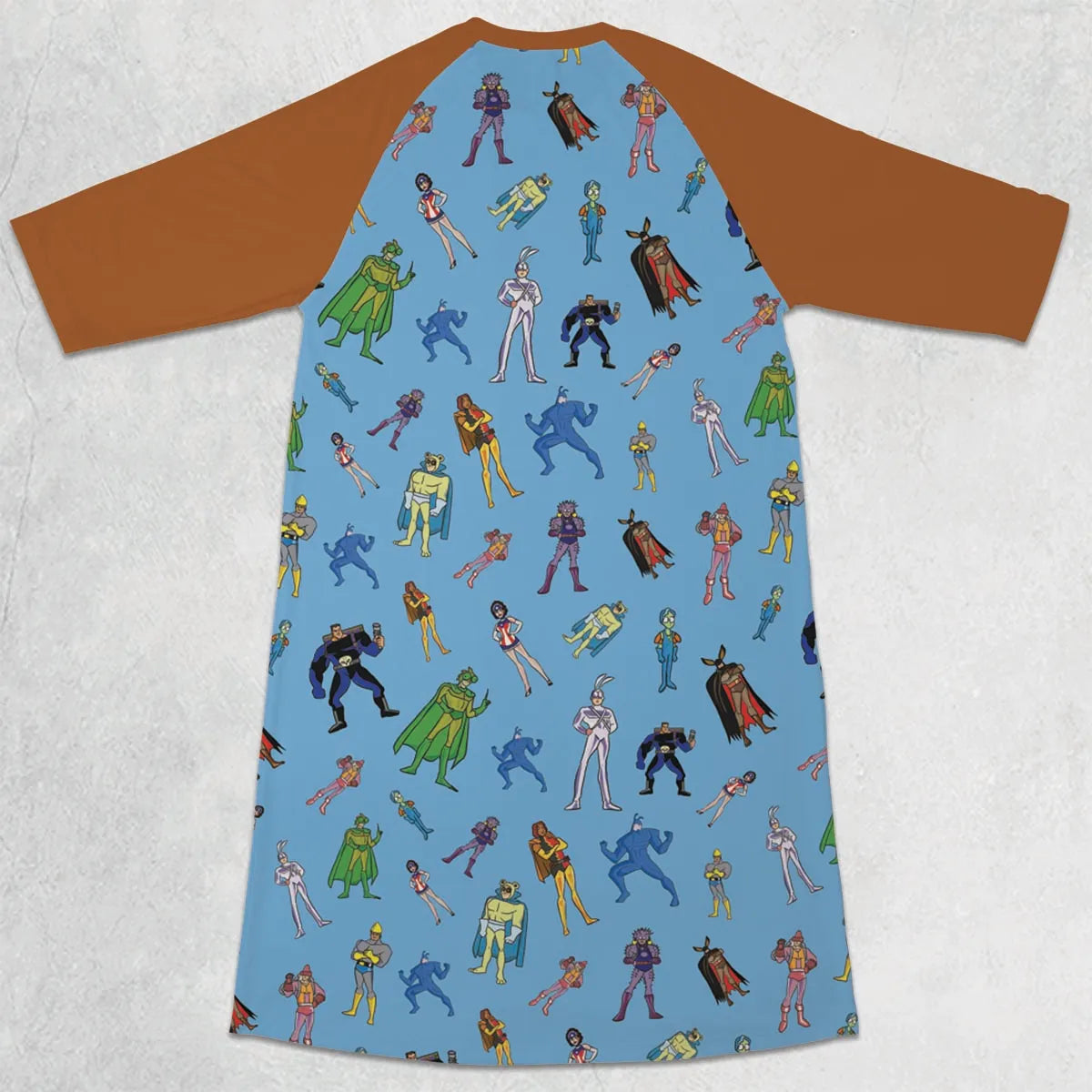 3/4 Sleeve Raglan Dress - ZDN1MN13