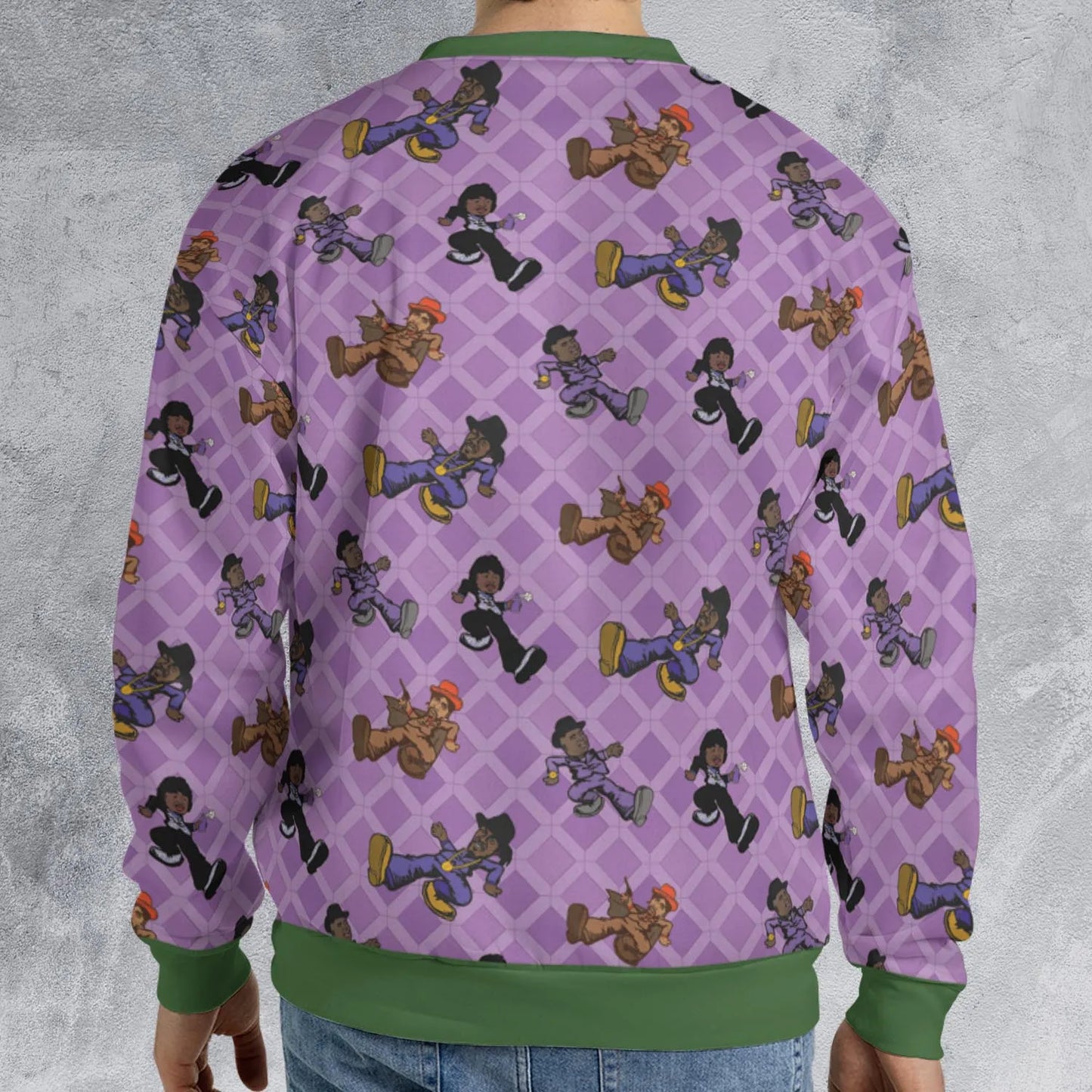 All-over Print Sweatshirt - LSVV5NUZ
