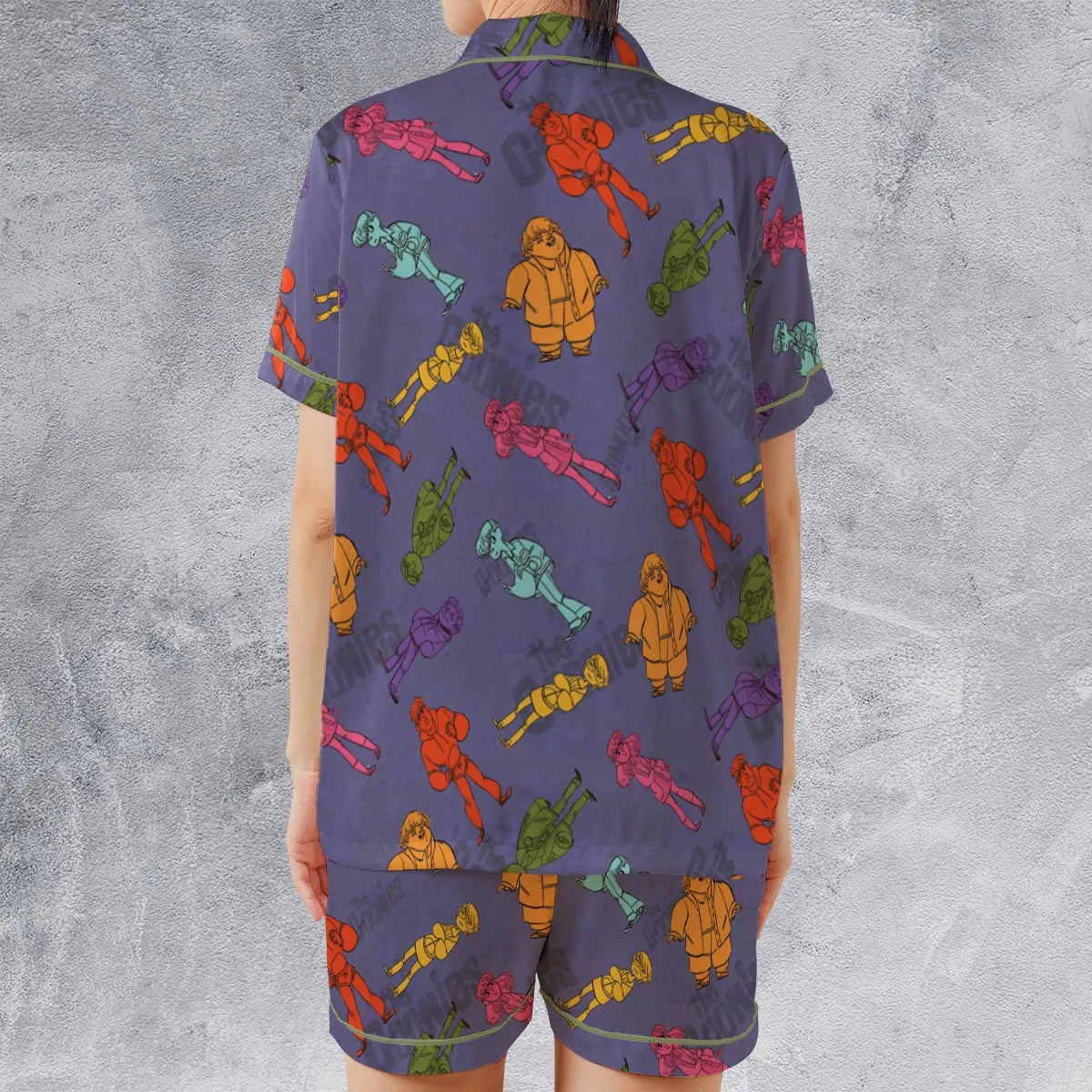Satin Short-Sleeve Pajamas Set - RNH6U4RG