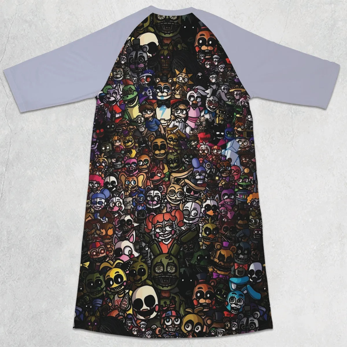 3/4 Sleeve Raglan Dress - CYE3LCHR