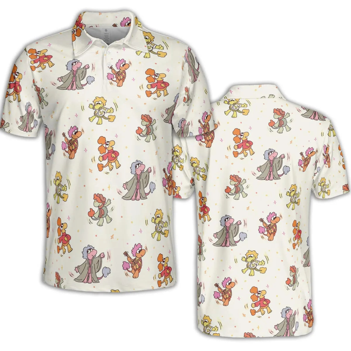 AOP Men/Women Polo Shirt - C3D39JH4