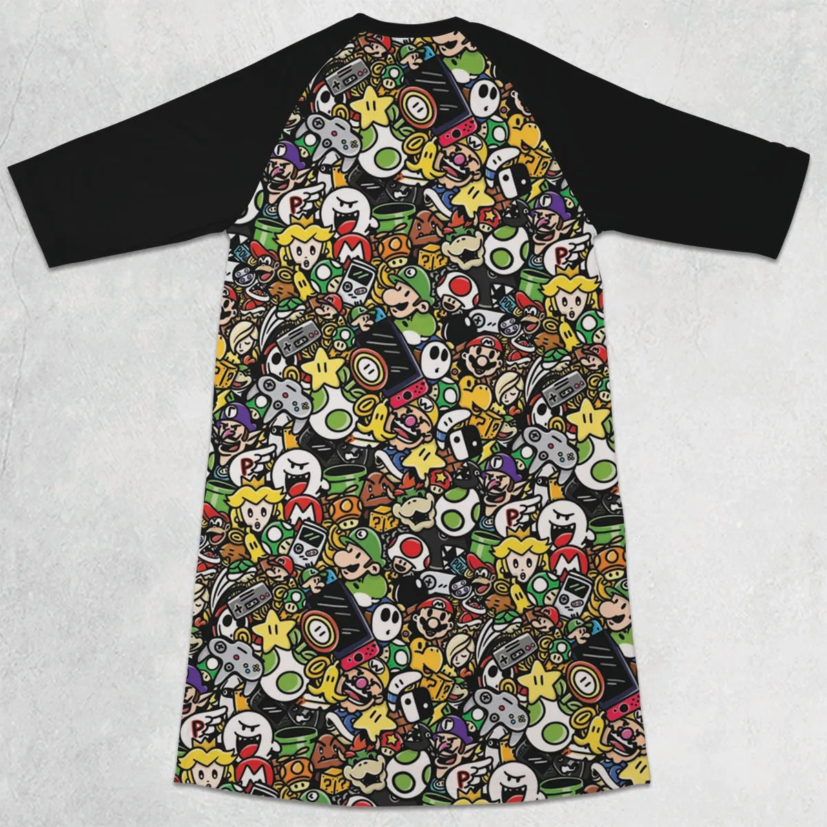 3/4 Sleeve Raglan Dress - WBTWZ8GJ