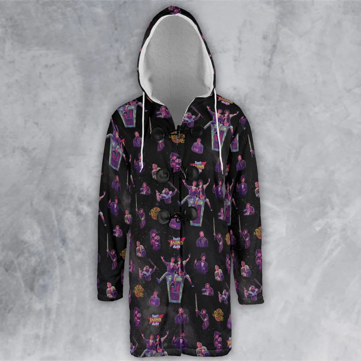 Hooded Cloak Coat - RESDRUW1