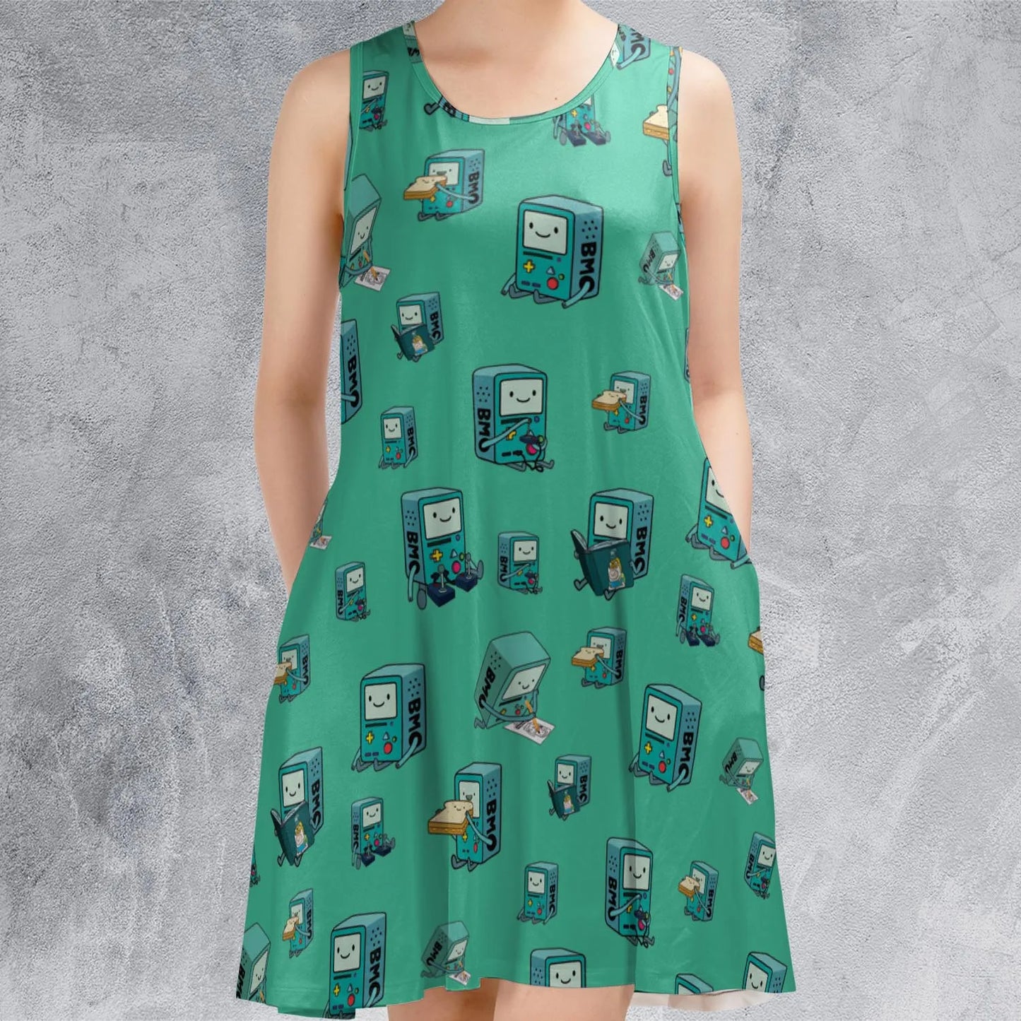 Sleeveless Dress - 7B1RAMDL