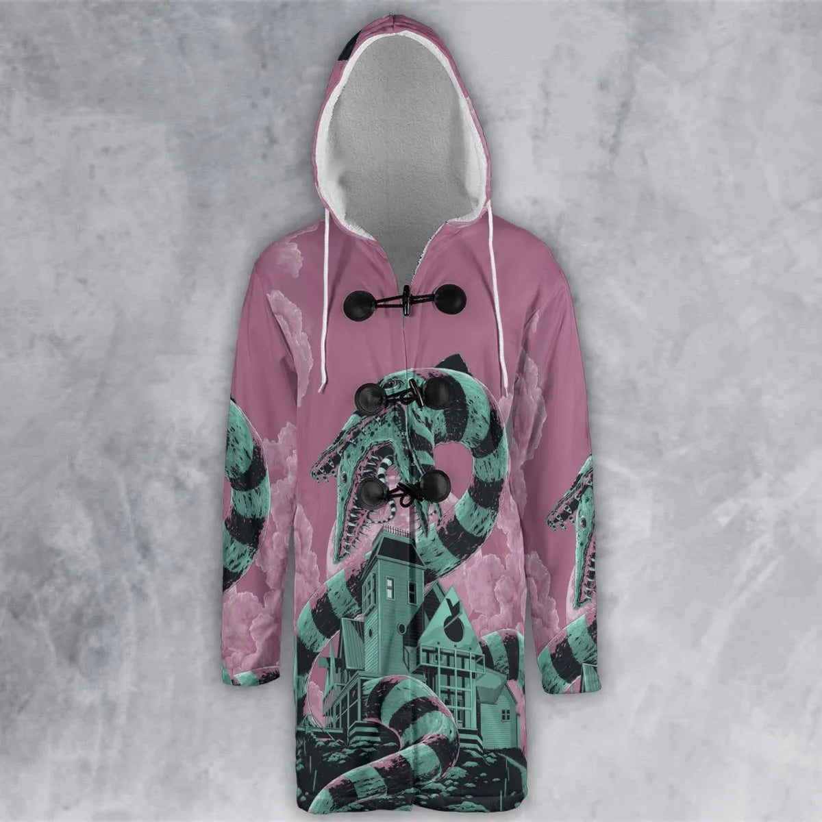 Hooded Cloak Coat - F2CB9X67