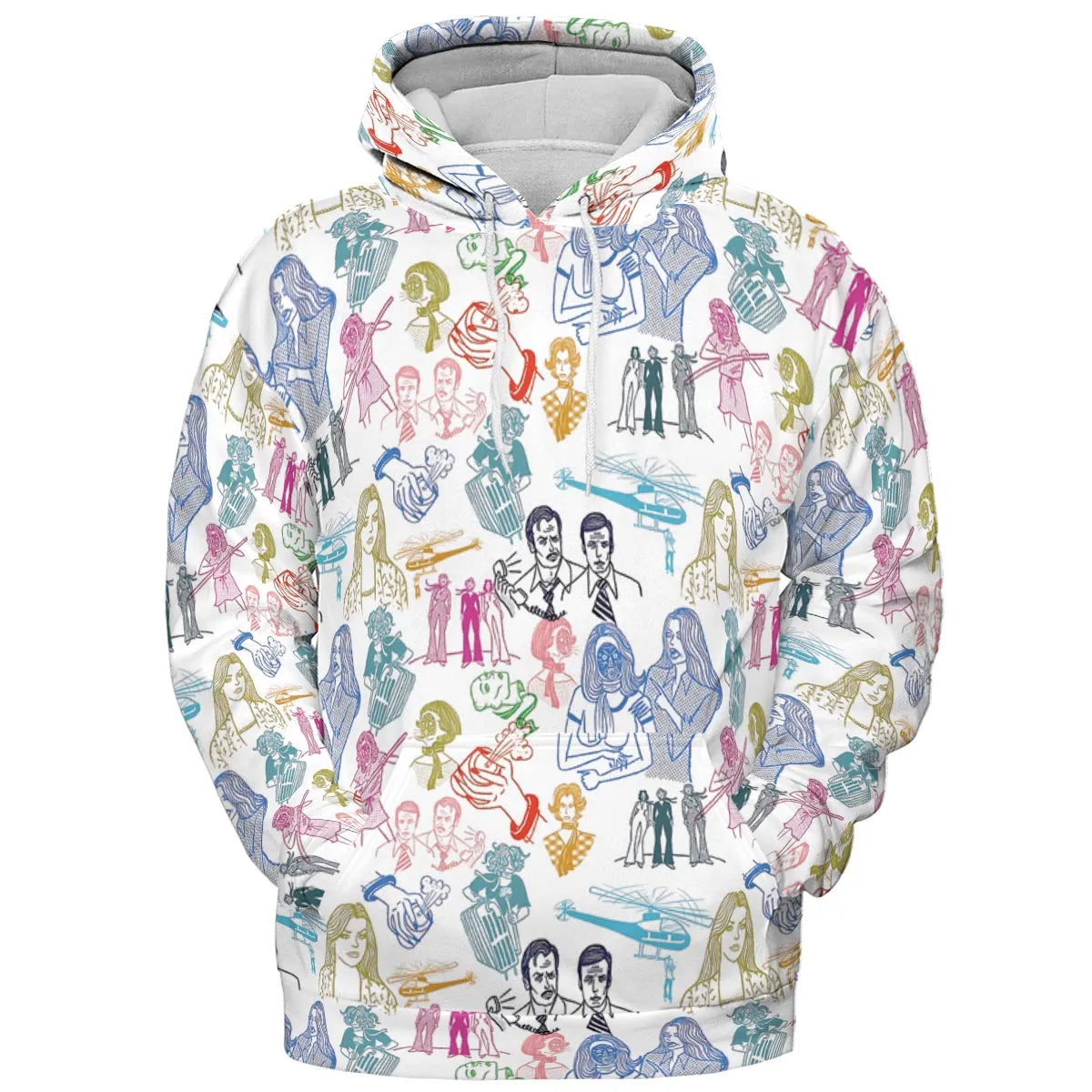 All-over Print Hoodie - ZLAYLVT8