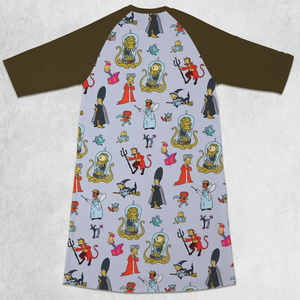 3/4 Sleeve Raglan Dress - AACEMHXP