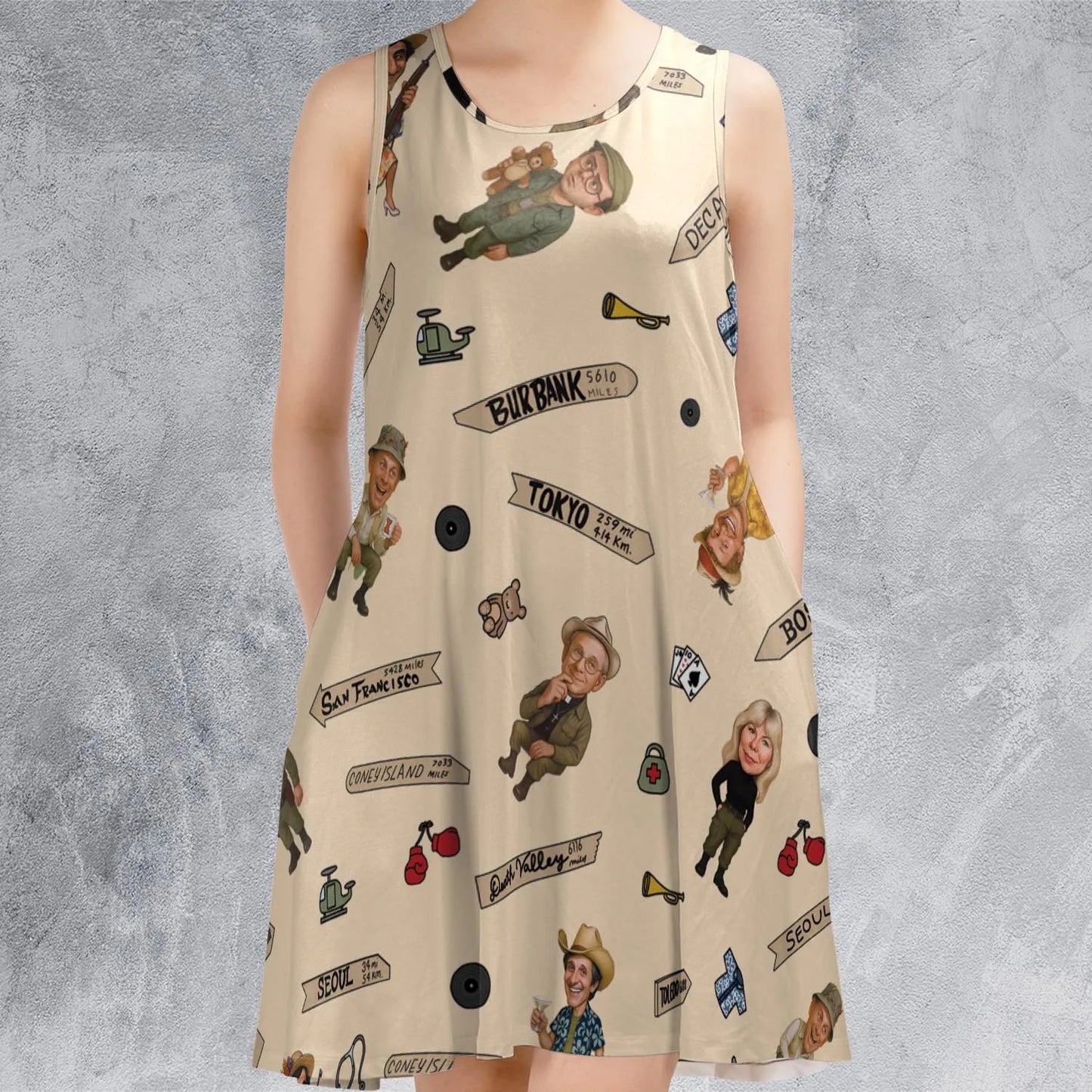 Sleeveless Dress - WREHJBLF