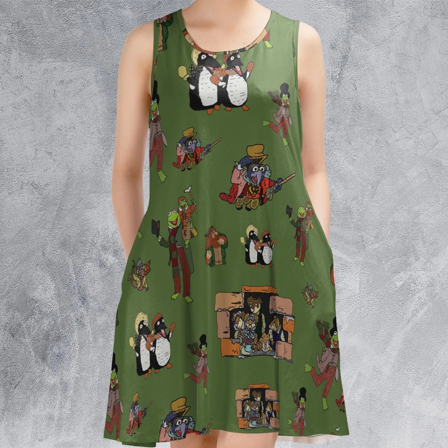 Sleeveless Dress - AGFLK69B