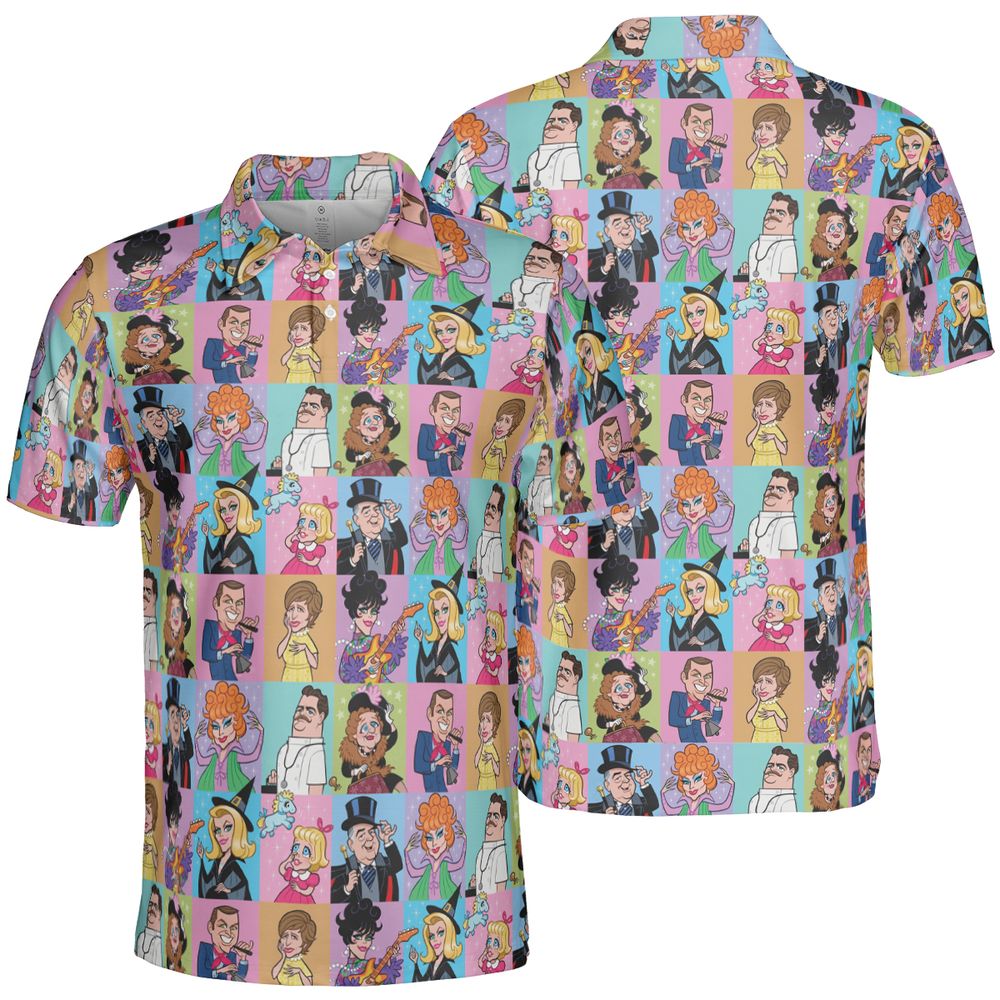 AOP Men/Women Polo Shirt - DYG8ZSHY -  - 2