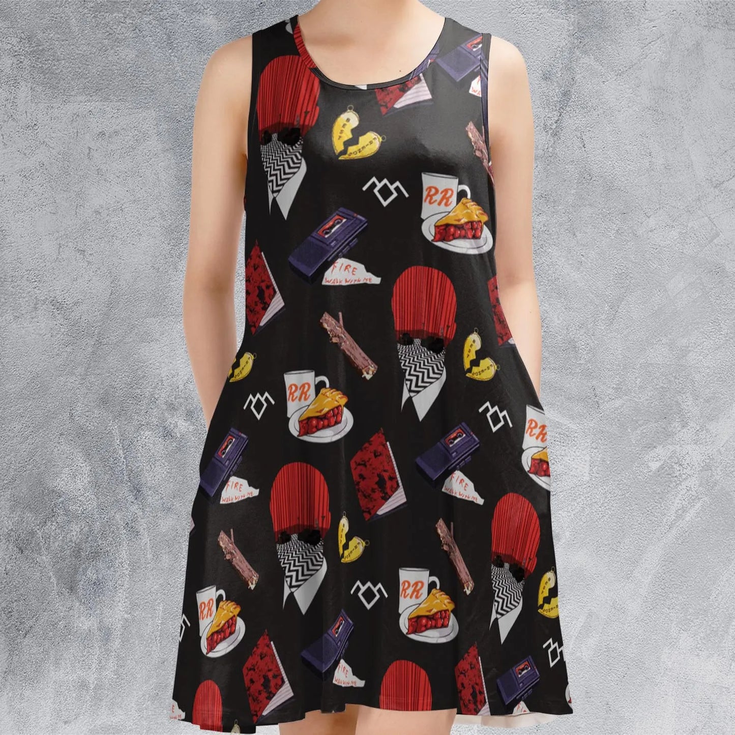 Sleeveless Dress - C1BQ1F4Q