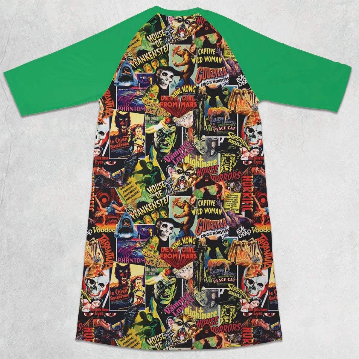 3/4 Sleeve Raglan Dress - JA8845C1