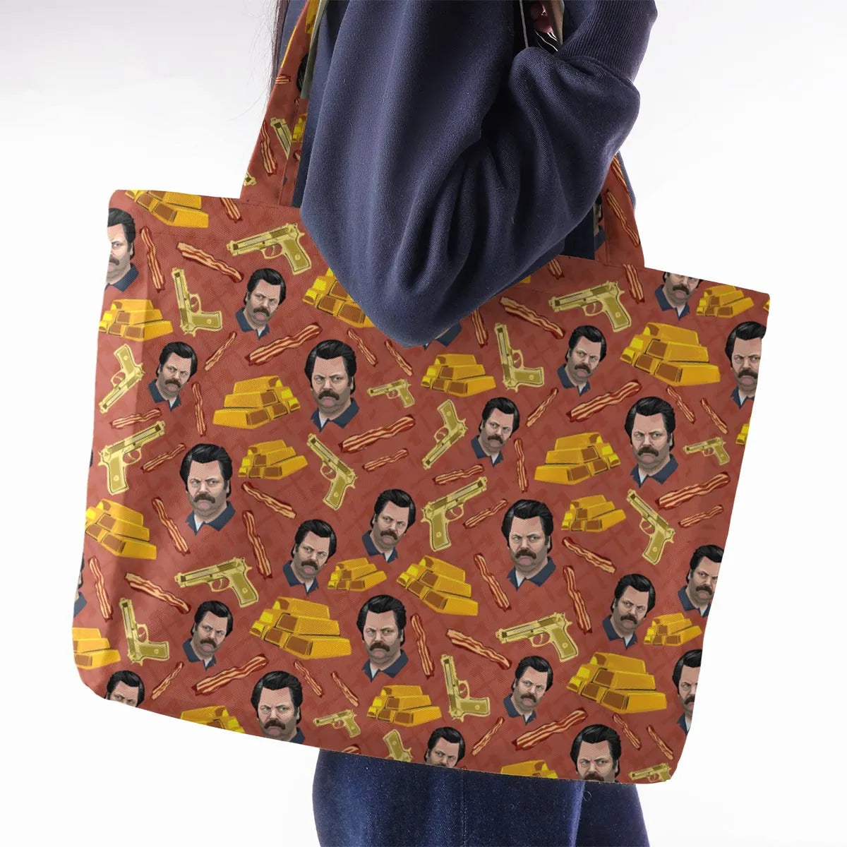 Large Tote Bag - HSRW8ZUY