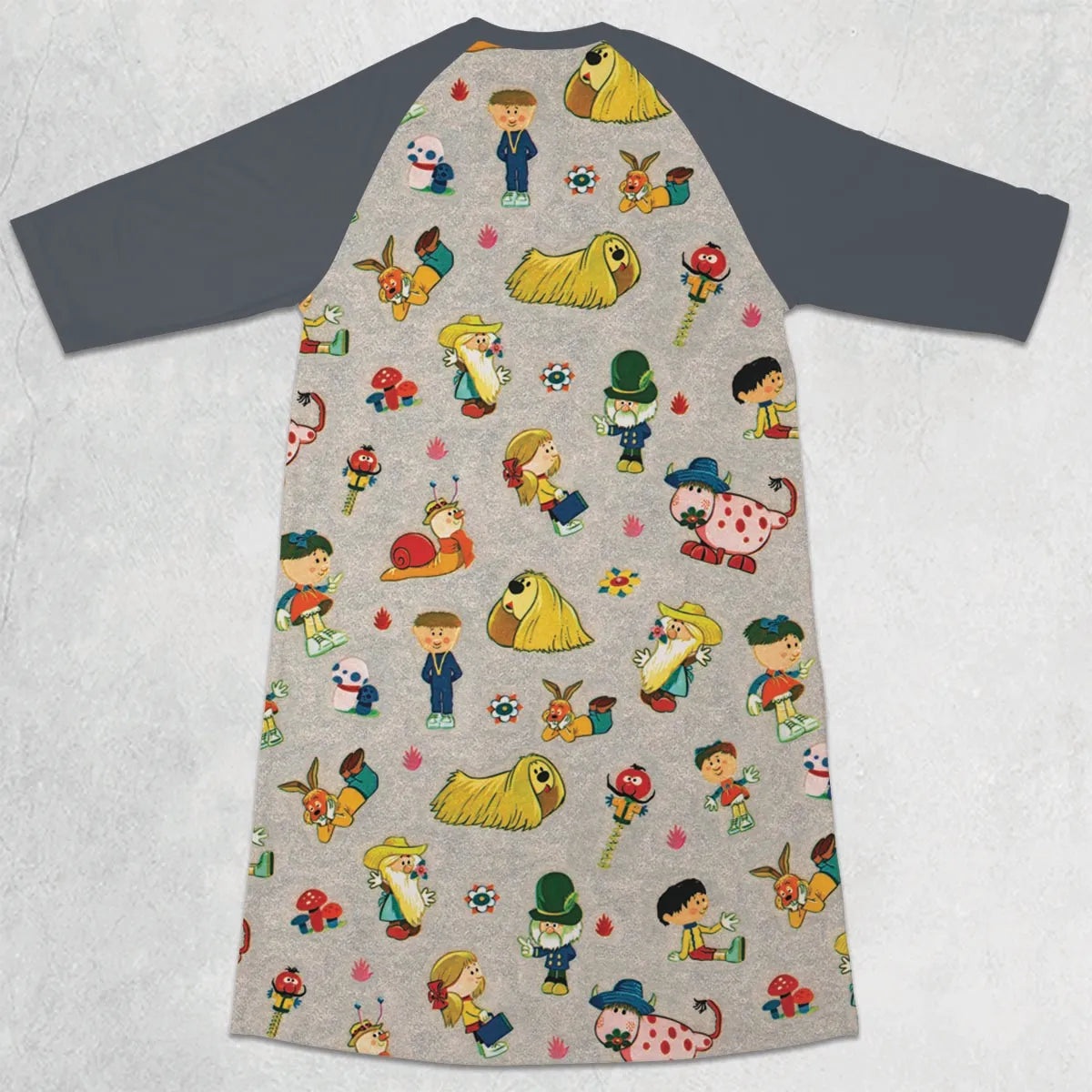 3/4 Sleeve Raglan Dress - 9QXHVUY4