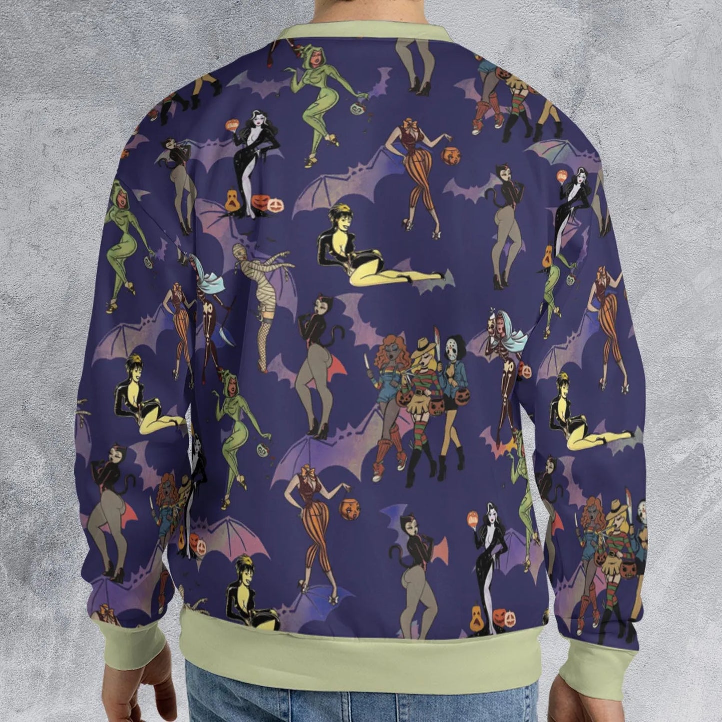 All-over Print Sweatshirt - 2ARJXMZK