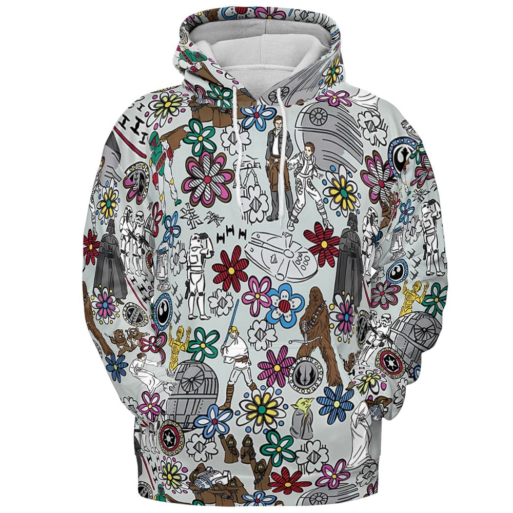 All-over Print Hoodie - D7P4LM85 -  - 2