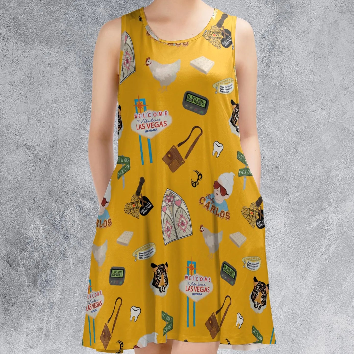Sleeveless Dress - ZJX54MWU