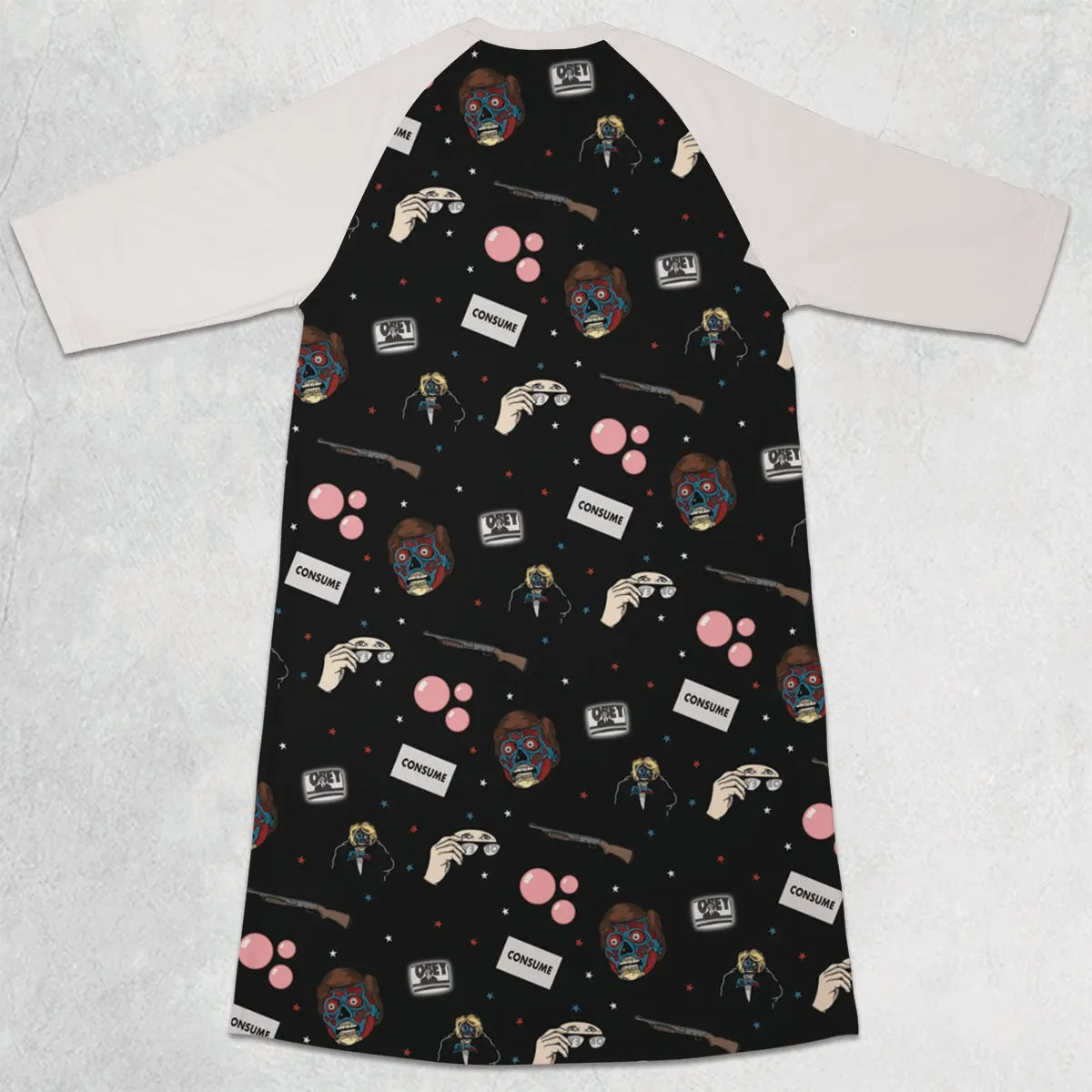 3/4 Sleeve Raglan Dress - JFTRCSTF