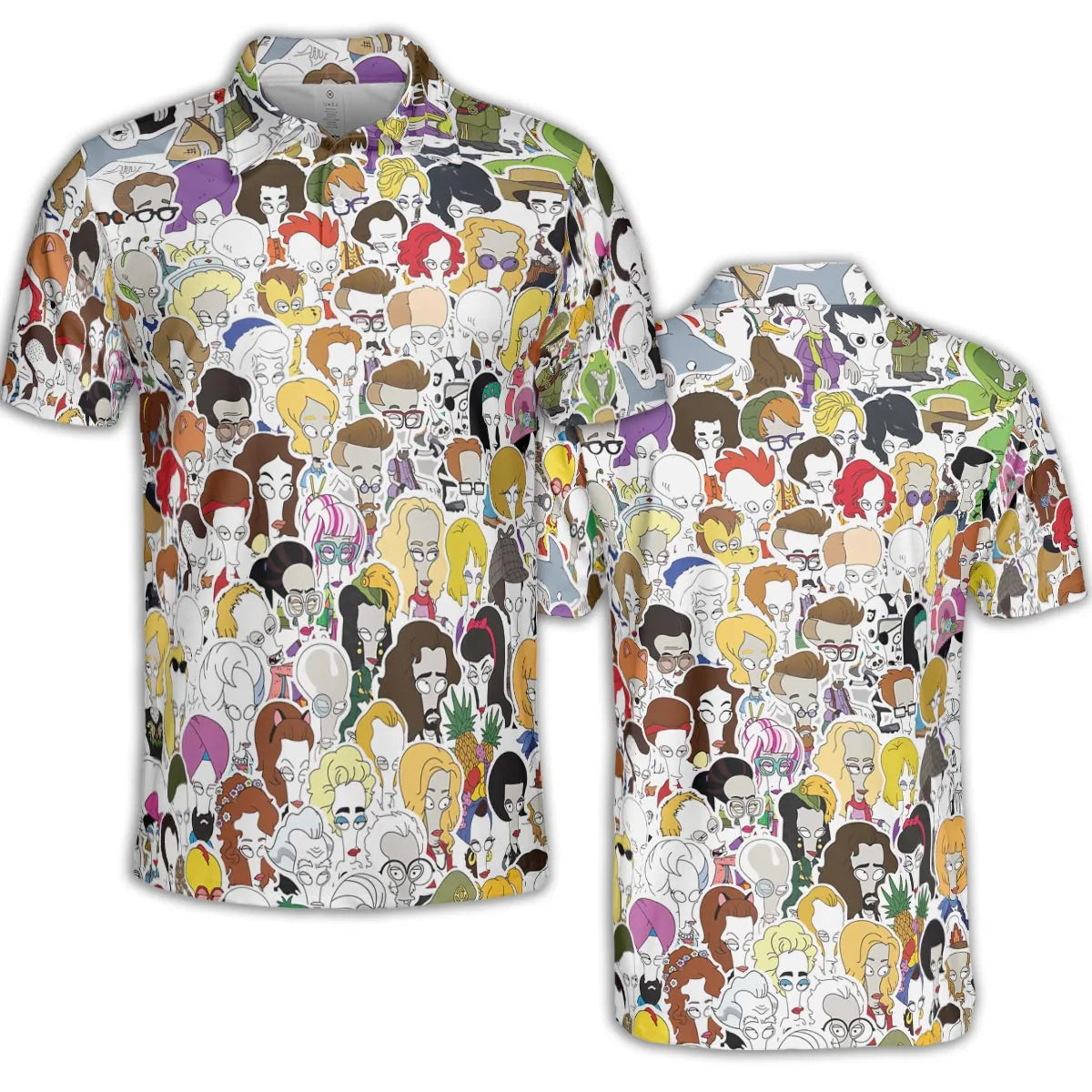 AOP Men/Women Polo Shirt - FUBTDJEK